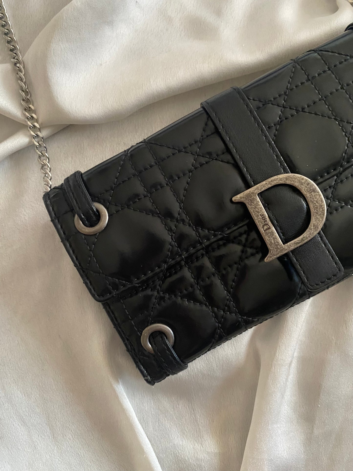 Dior pochette dragonne cannage