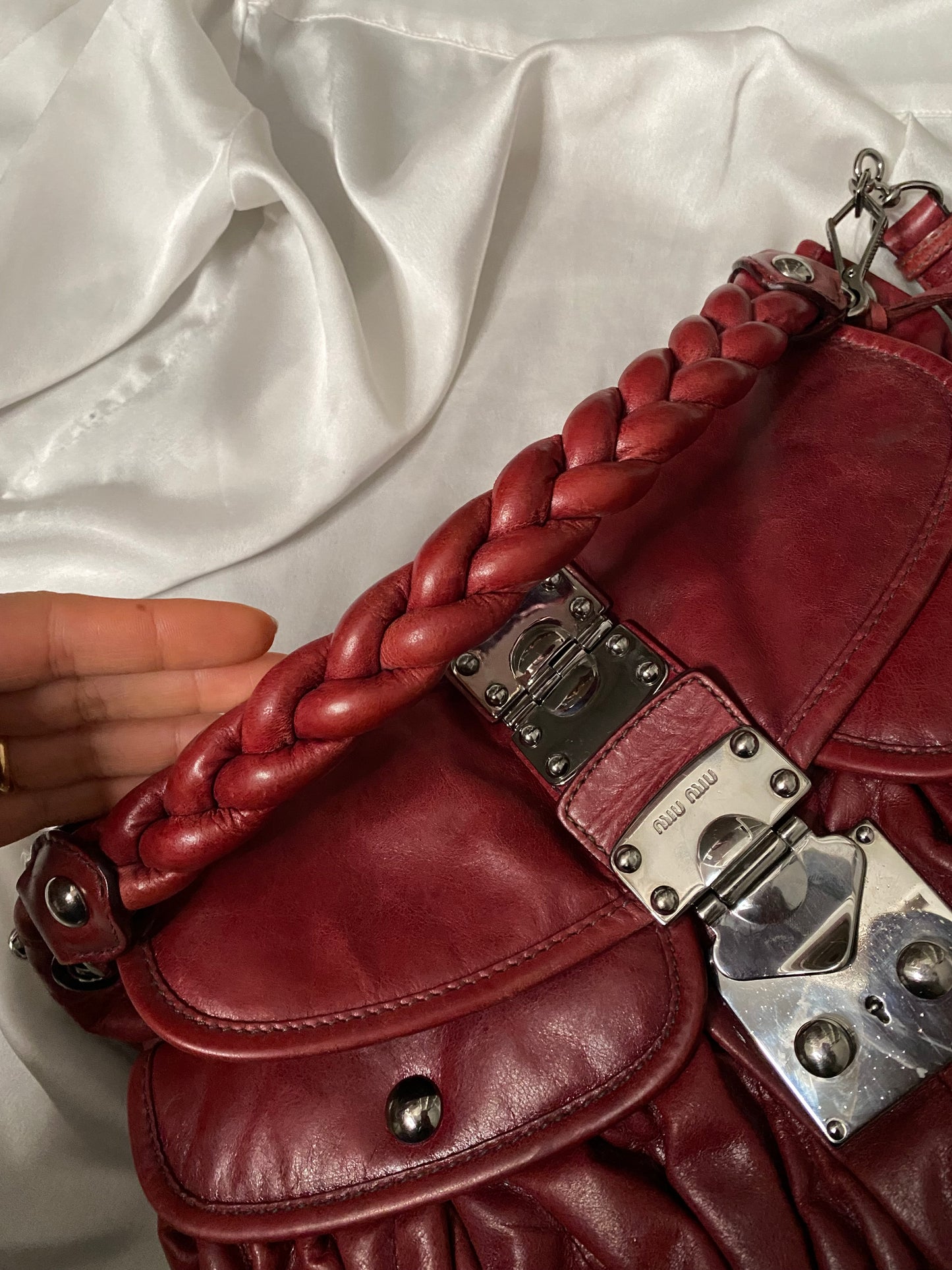 Miu miu coffer amarena