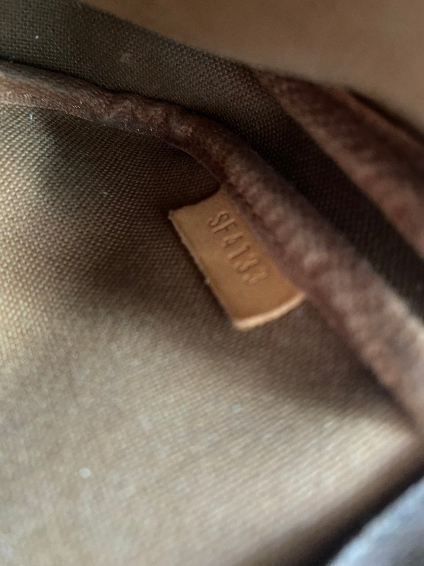 Louis Vuitton mini pochette accessoire monogram