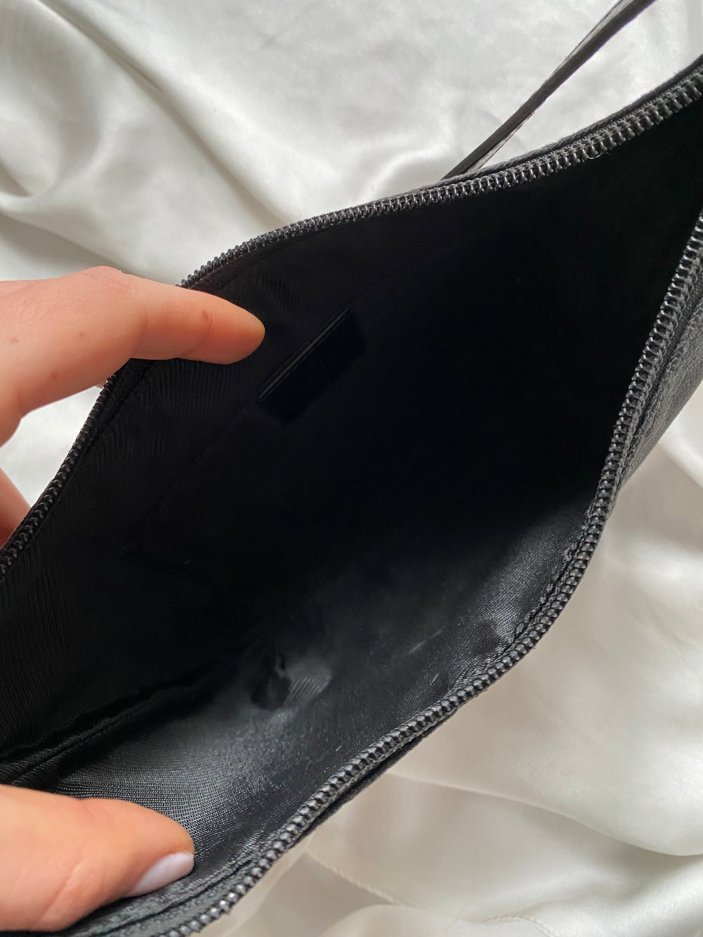 Gucci moon hobo monogram nero