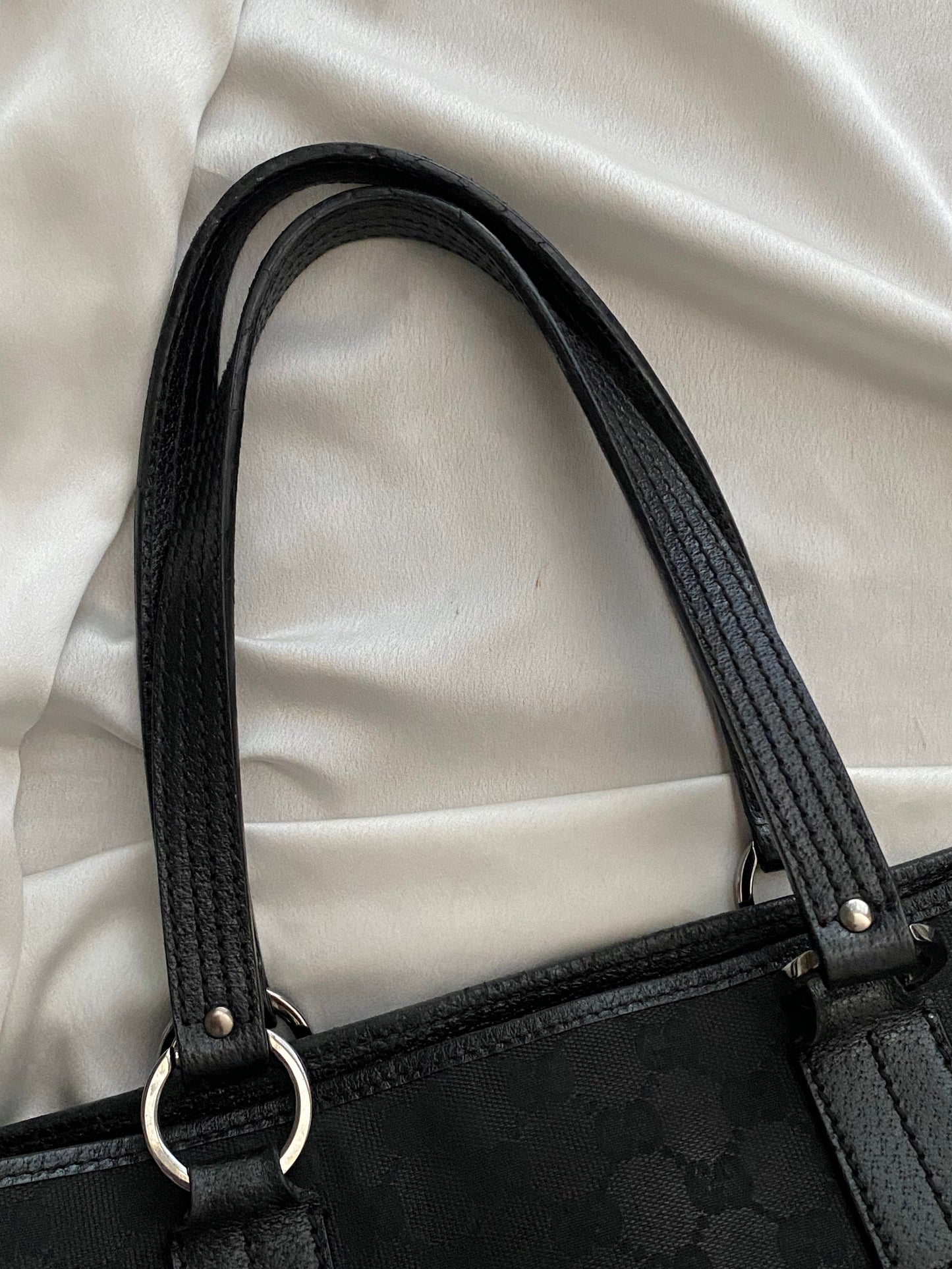 Gucci tote bag monogram nero