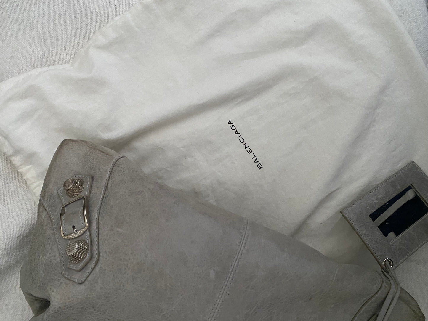 Balenciaga the brief grey