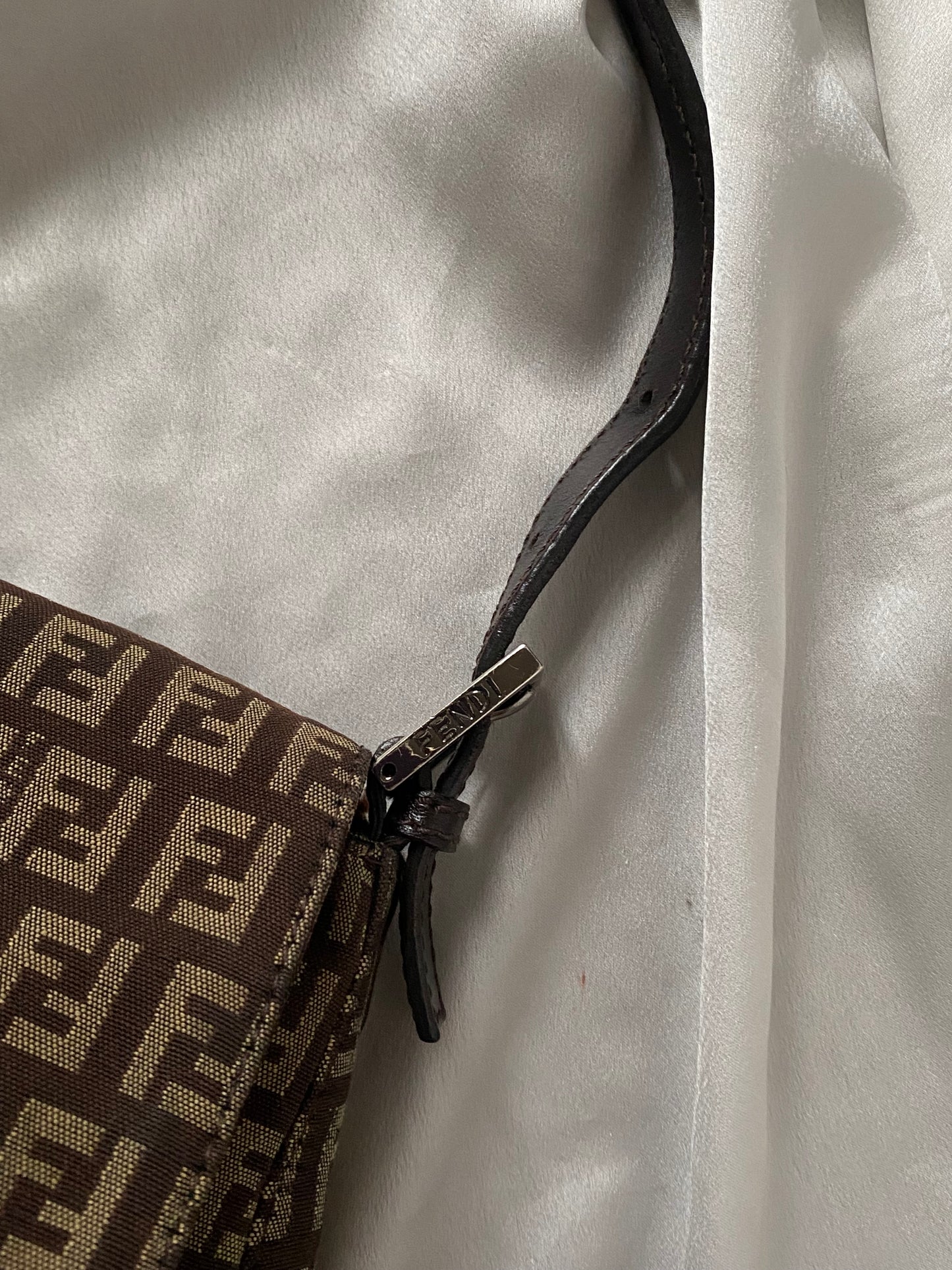 Fendi mamma baguette zucchino brown