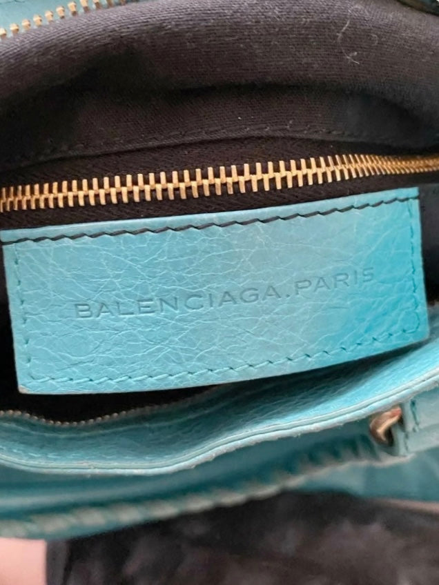 Balenciaga Velo bleu tropical s/s 2013