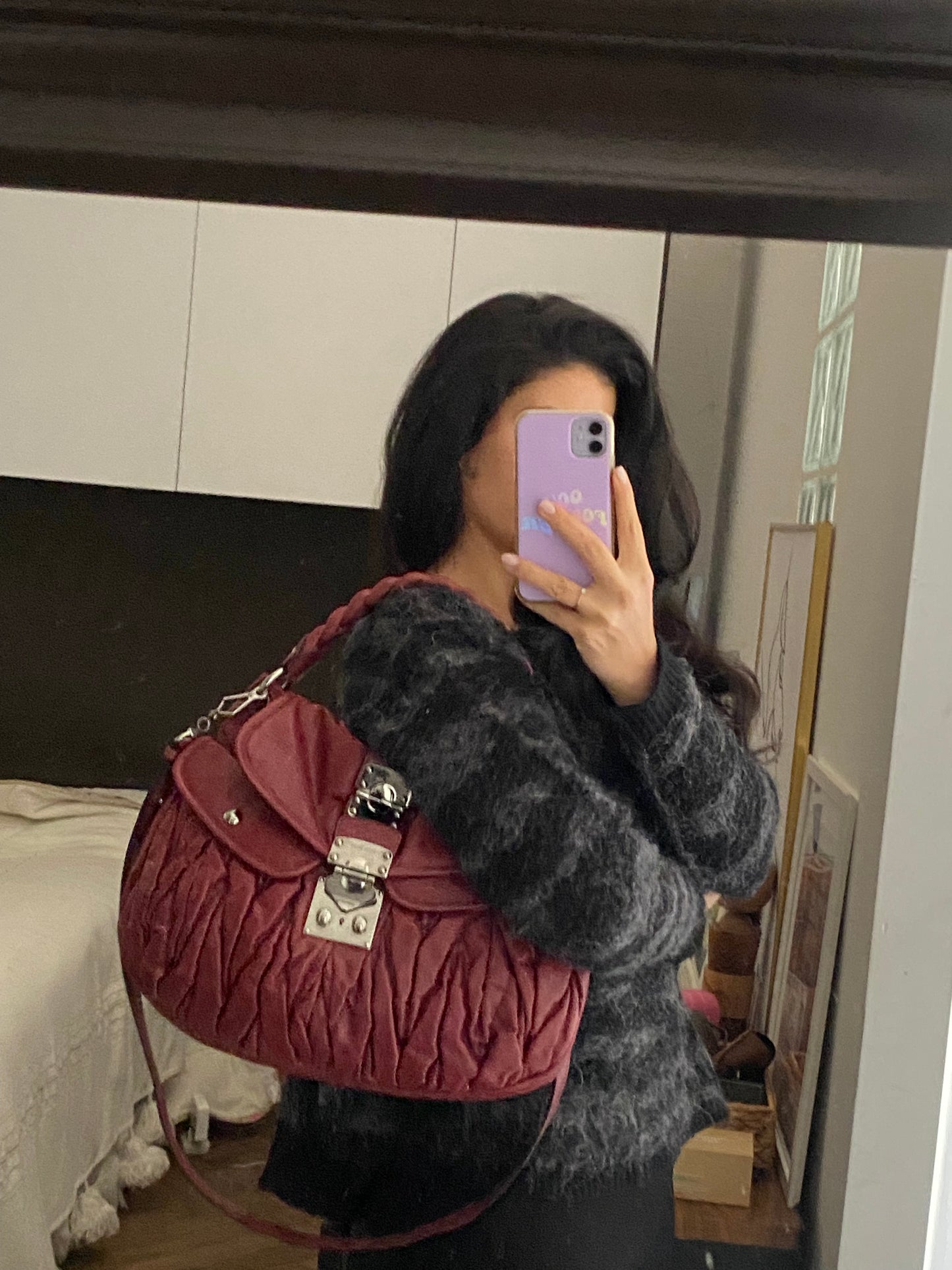 Miu miu coffer amarena