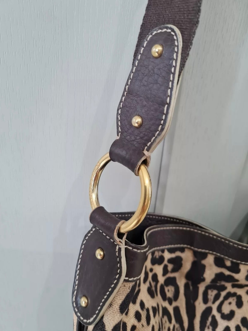 Dolce & Gabbana cheetah hobo