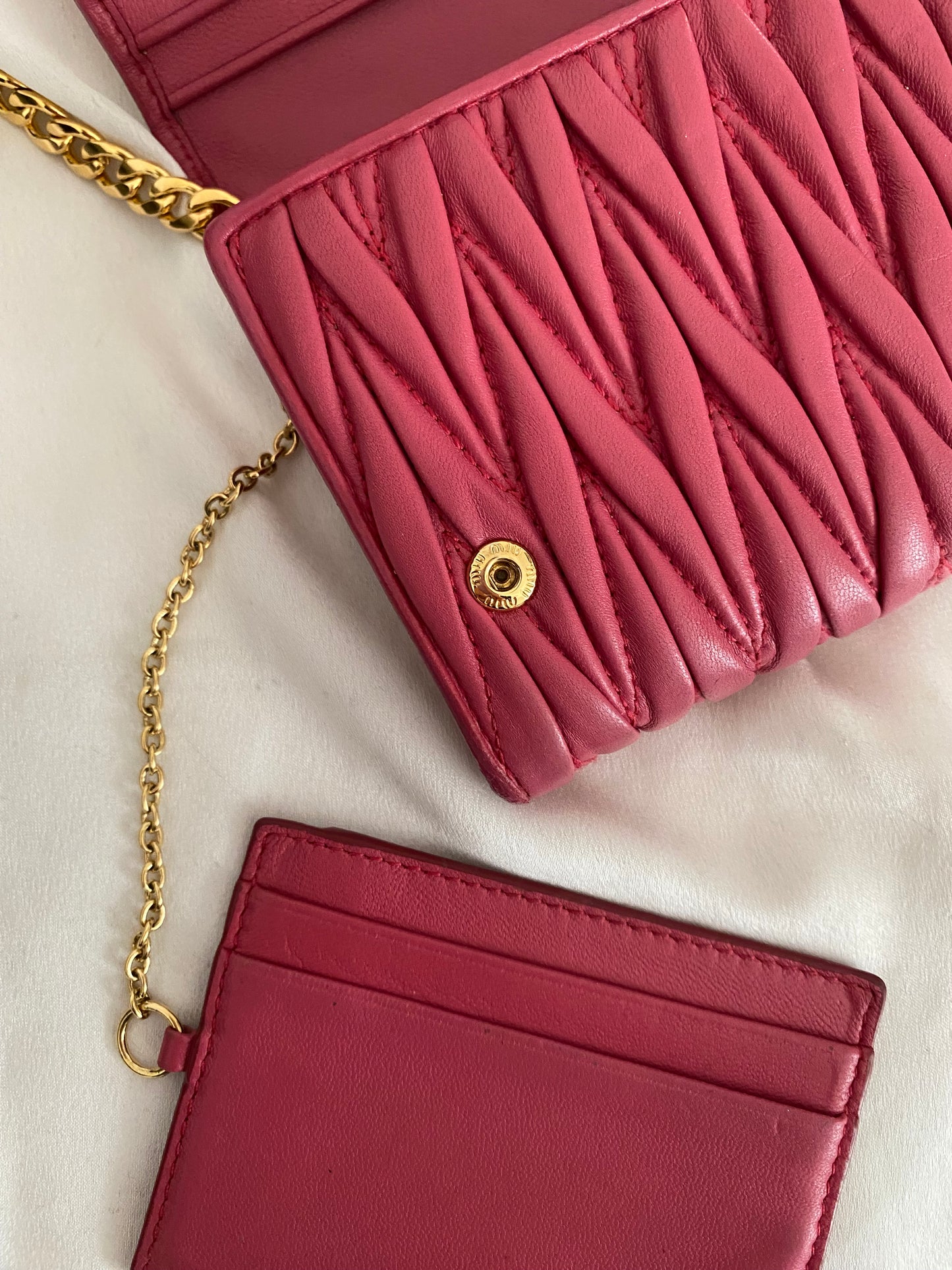 Miu miu pochette peonia