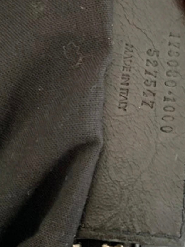 Balenciaga Work black giant hw silver