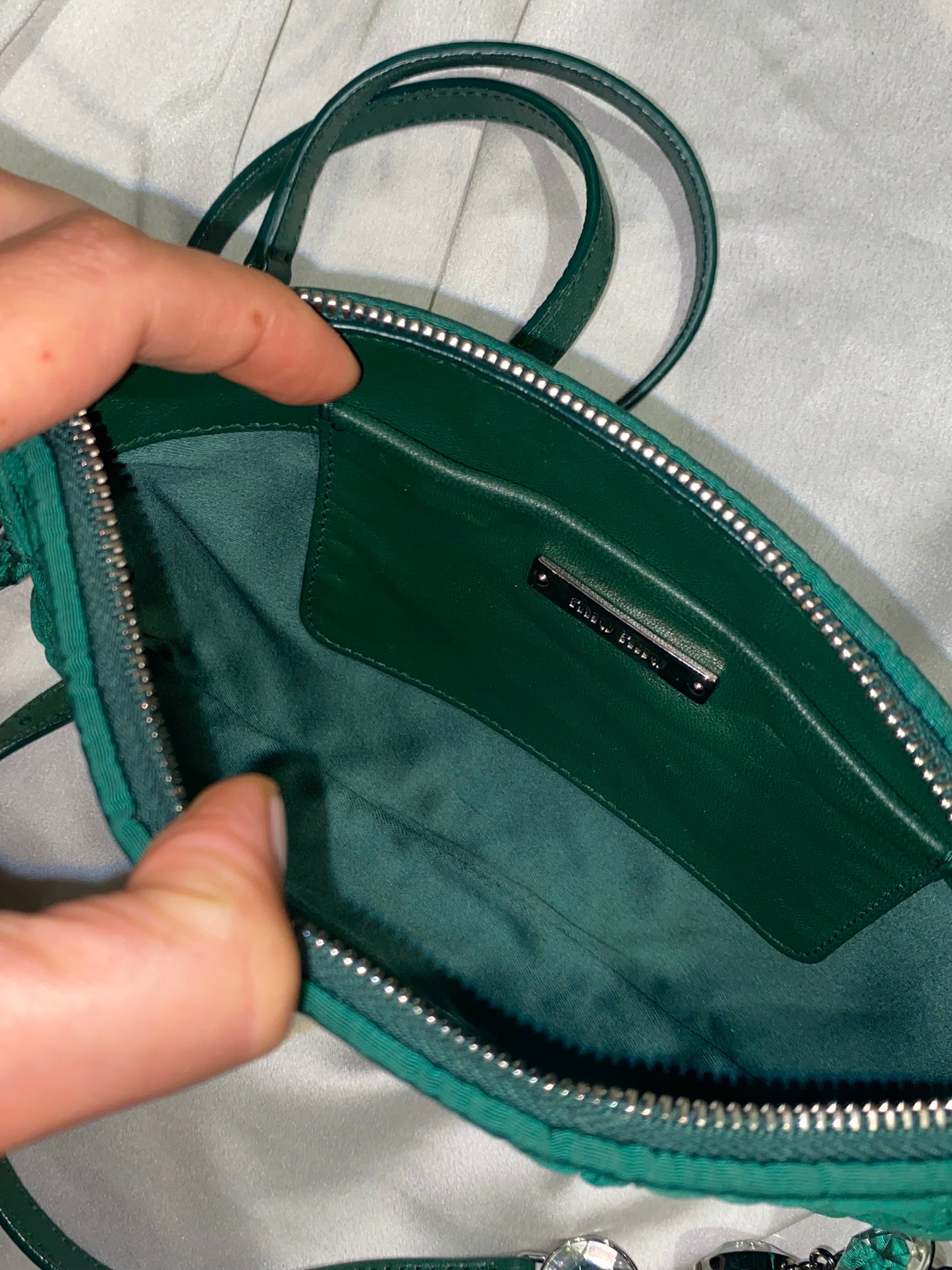 Miu Miu crystal pochette