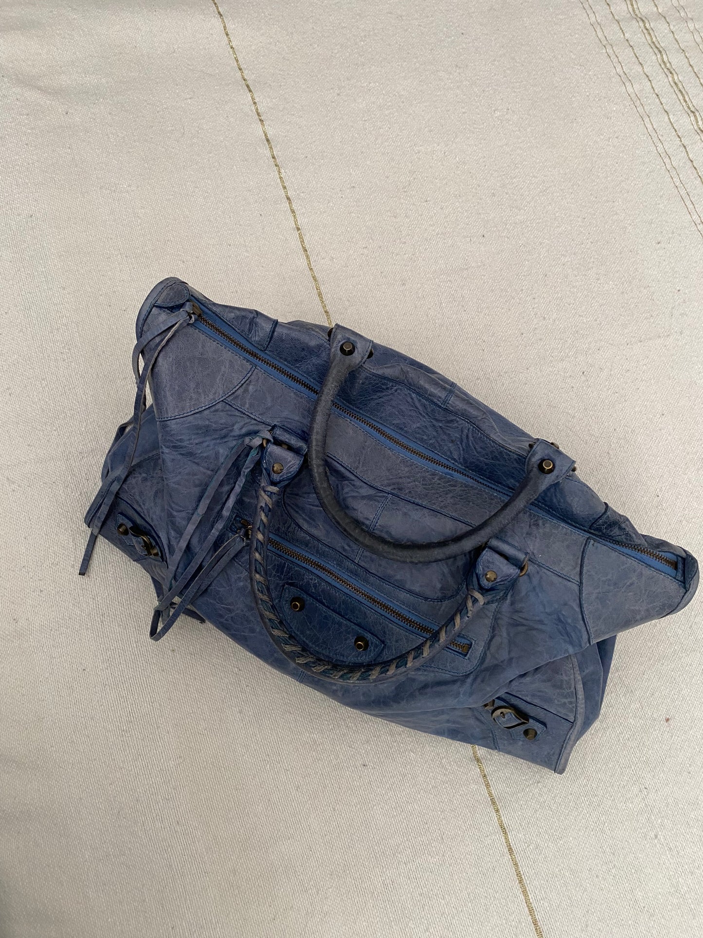 Balenciaga Work cornflower s/s 2006 giant classic hw