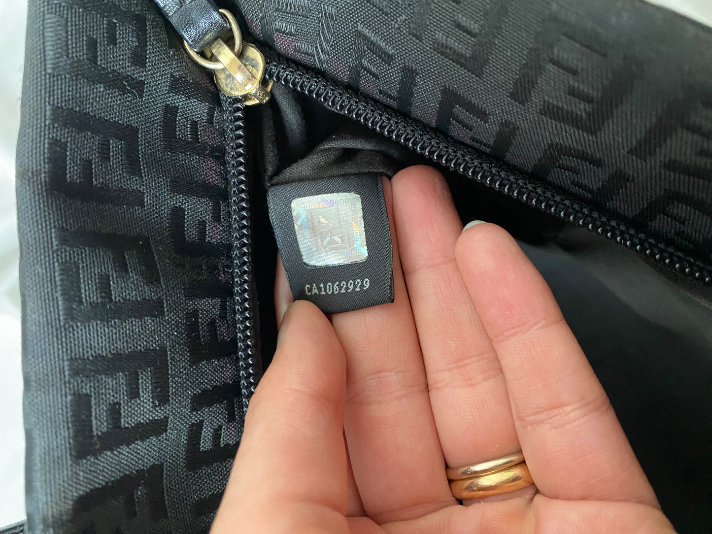 Fendi superstar mini shopping tote monogram zucchino