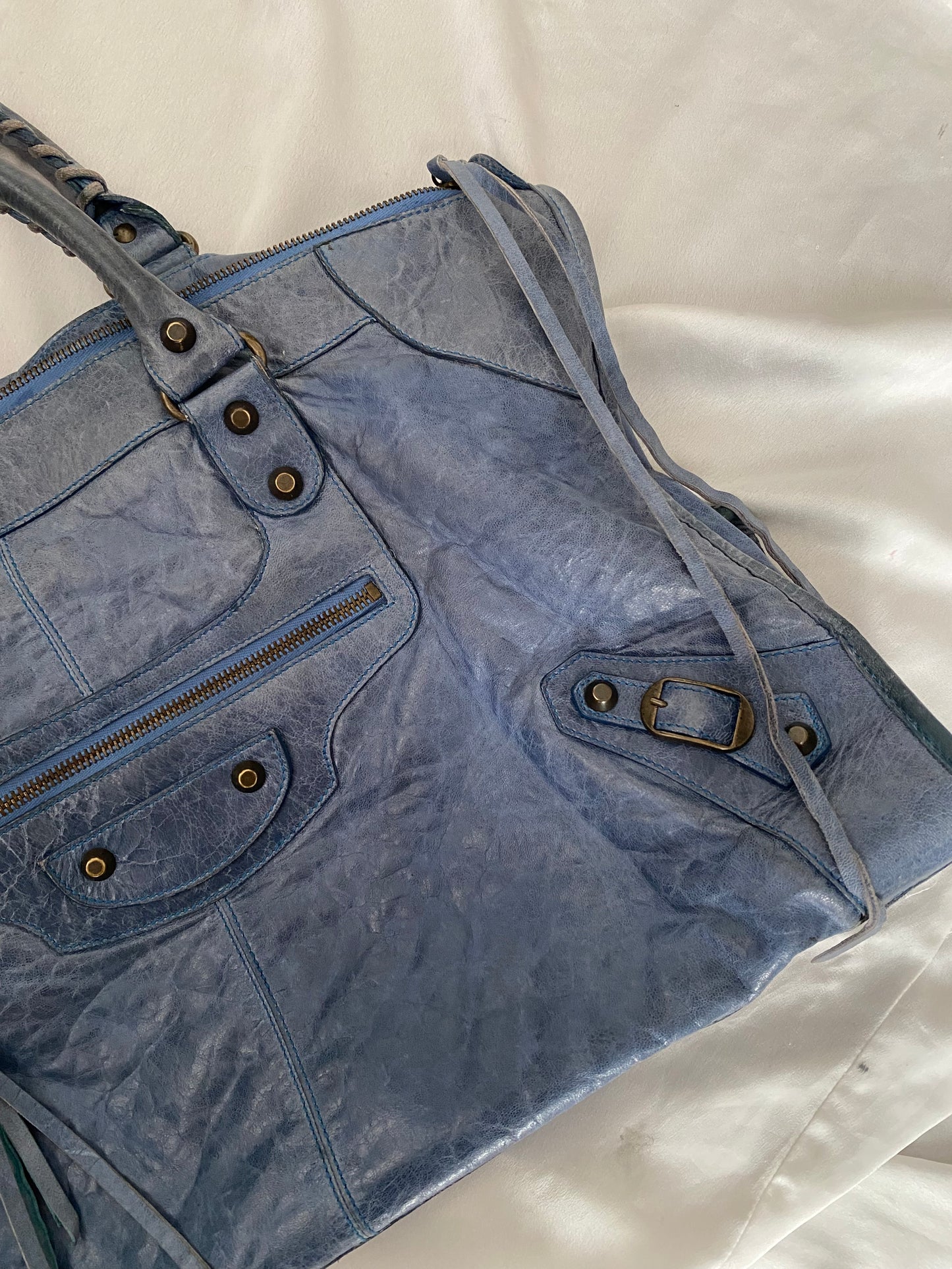 Balenciaga Work cornflower s/s 2006 giant classic hw