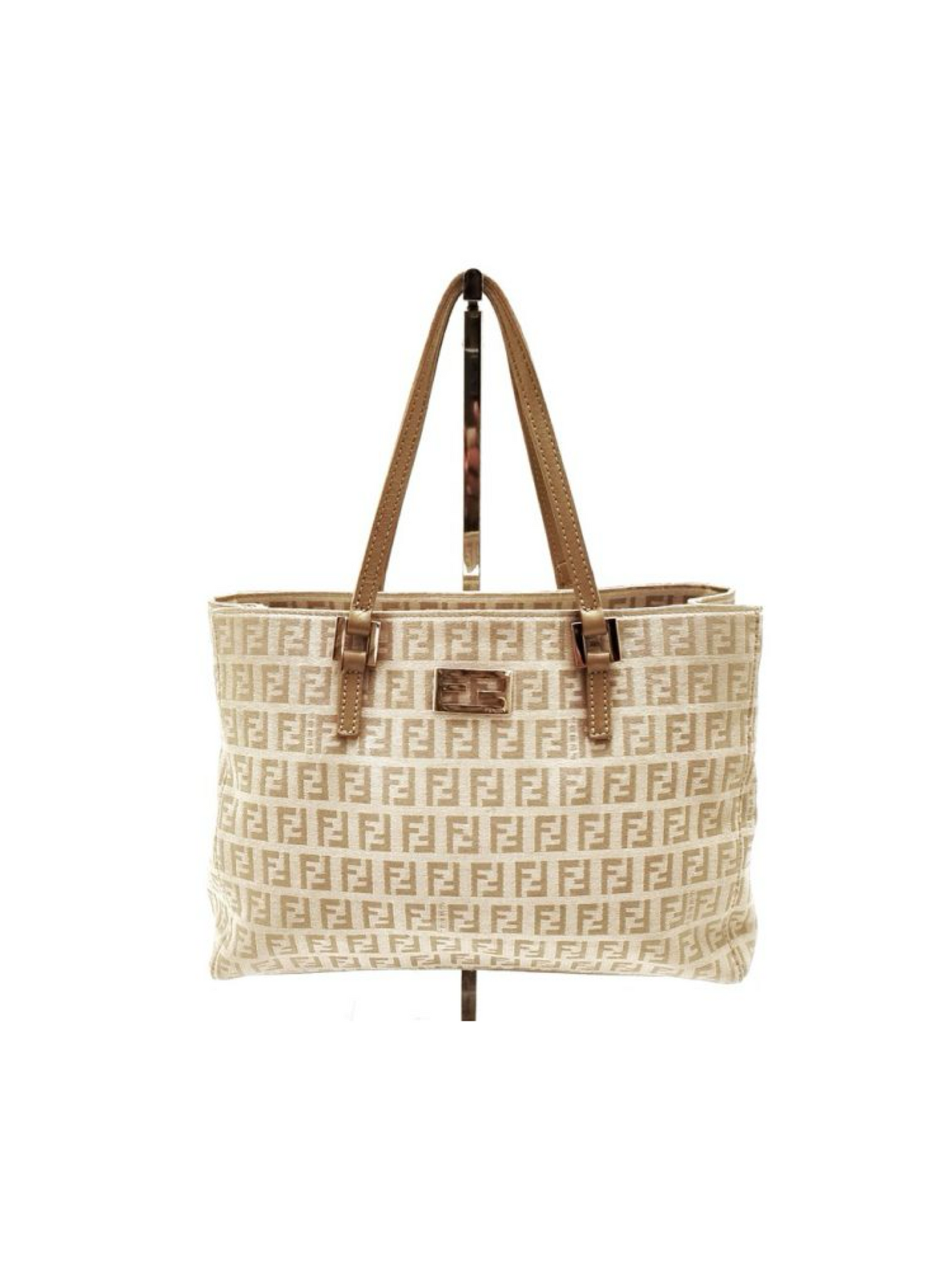 Fendi tote zucchino beige