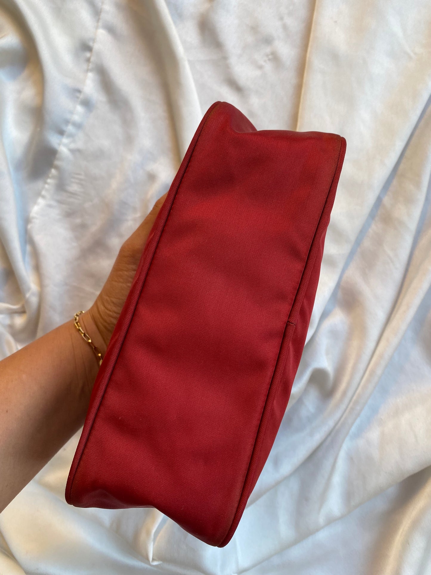 Prada hobo 2002 red