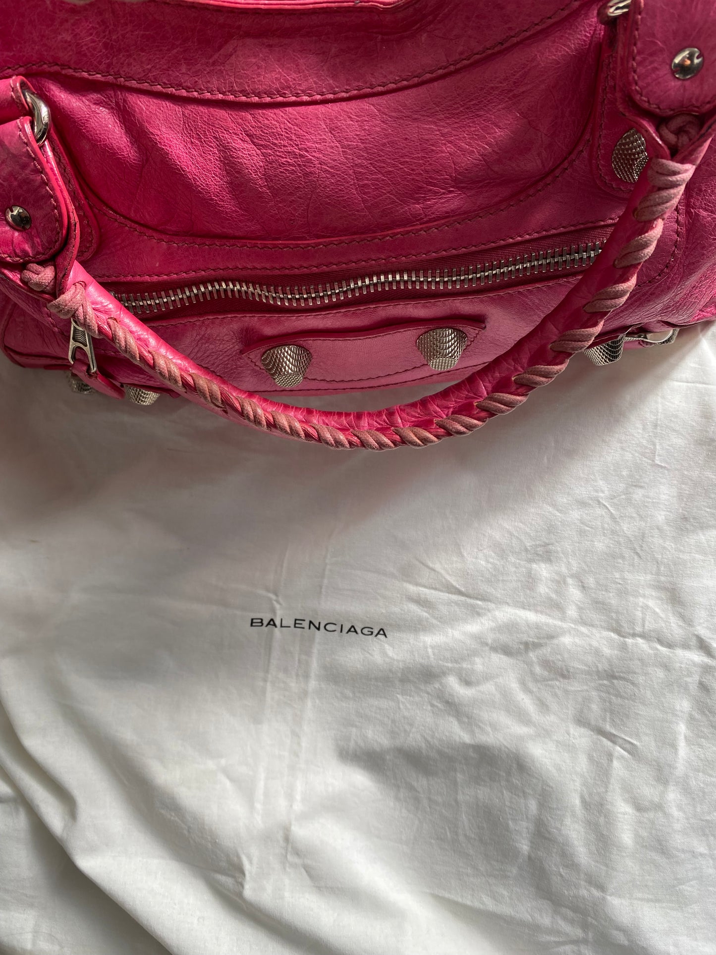 Balenciaga classic city rosa sorbet