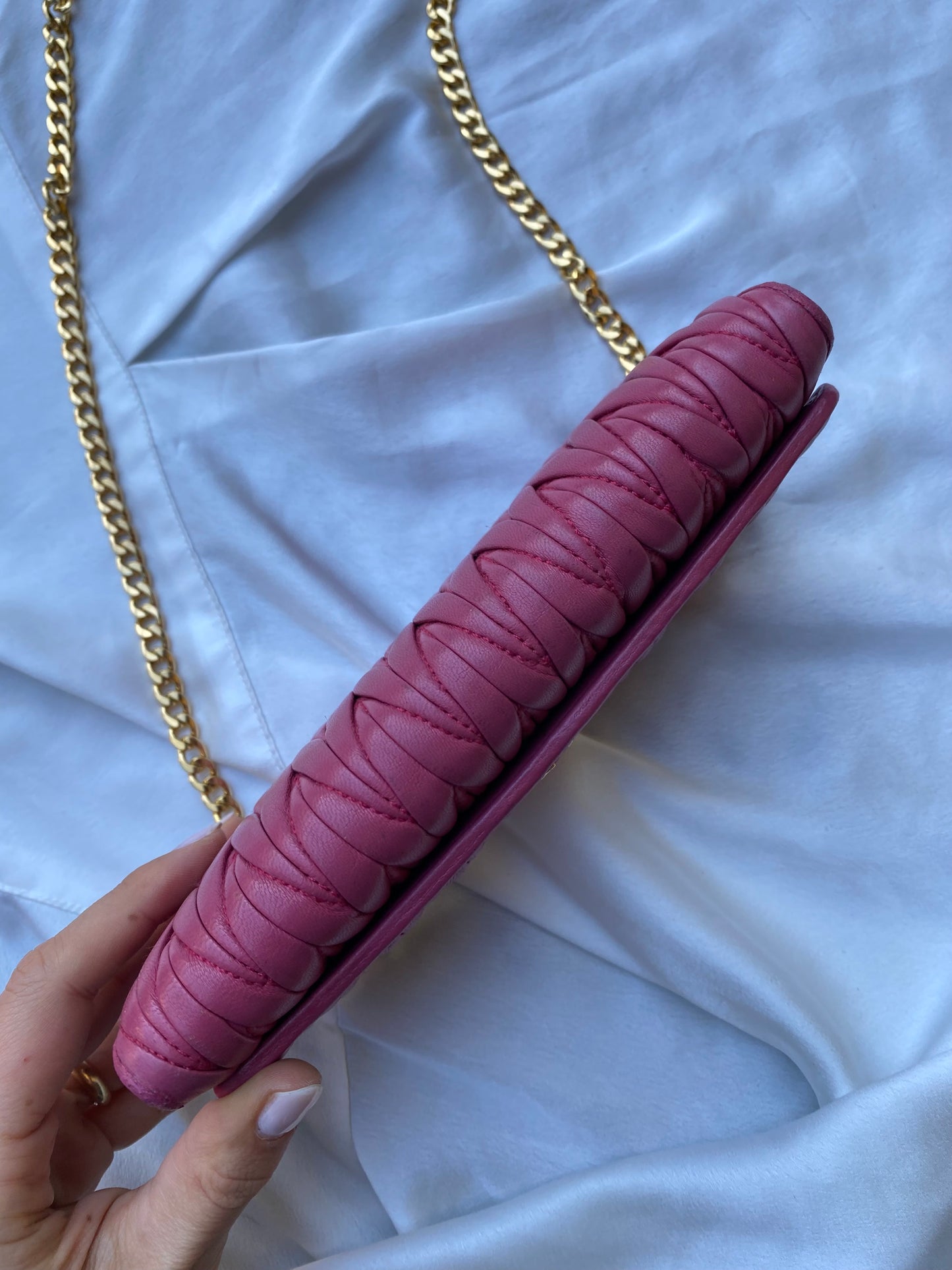 Miu miu pochette peonia