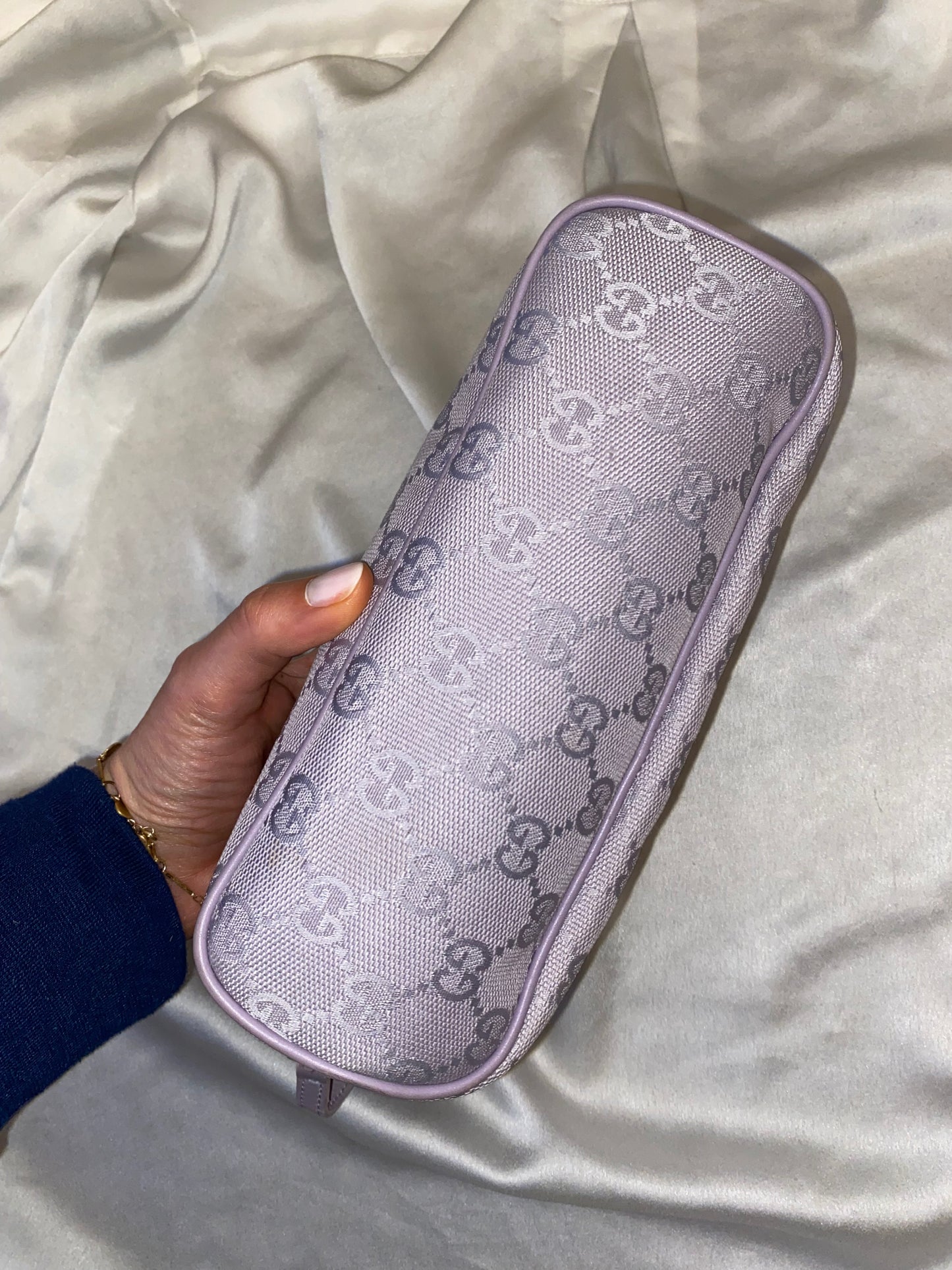 Gucci boat baguette lilla