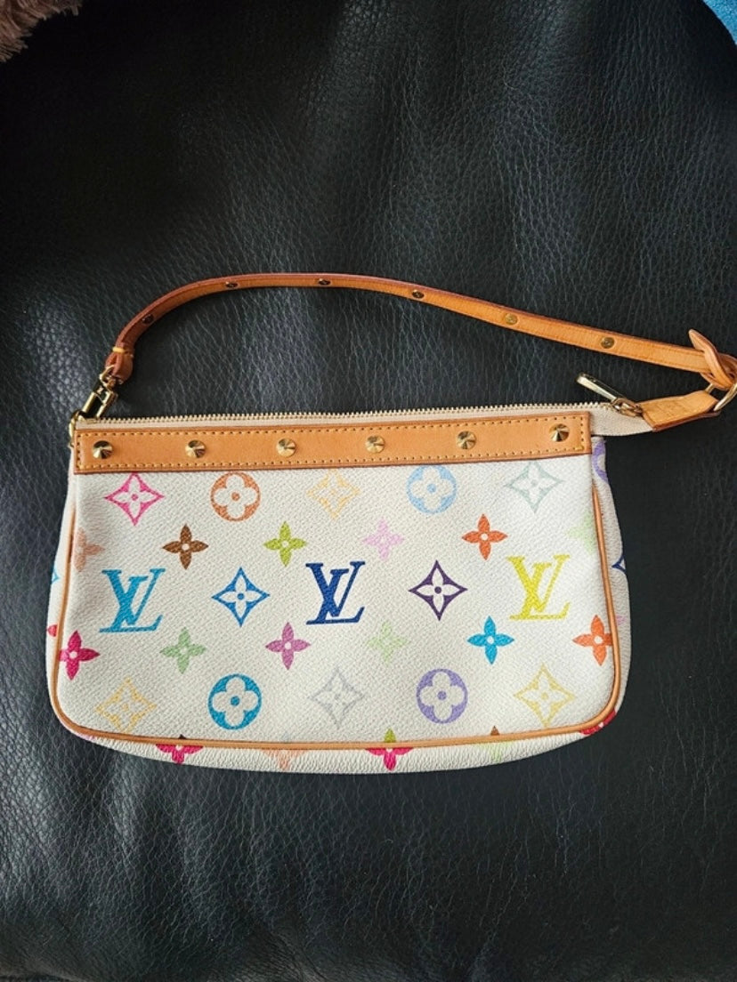Louis Vuitton pochette accessoire multicolor