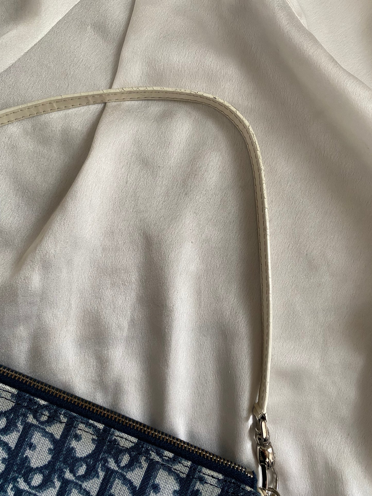 Dior mini saddle monogram blue