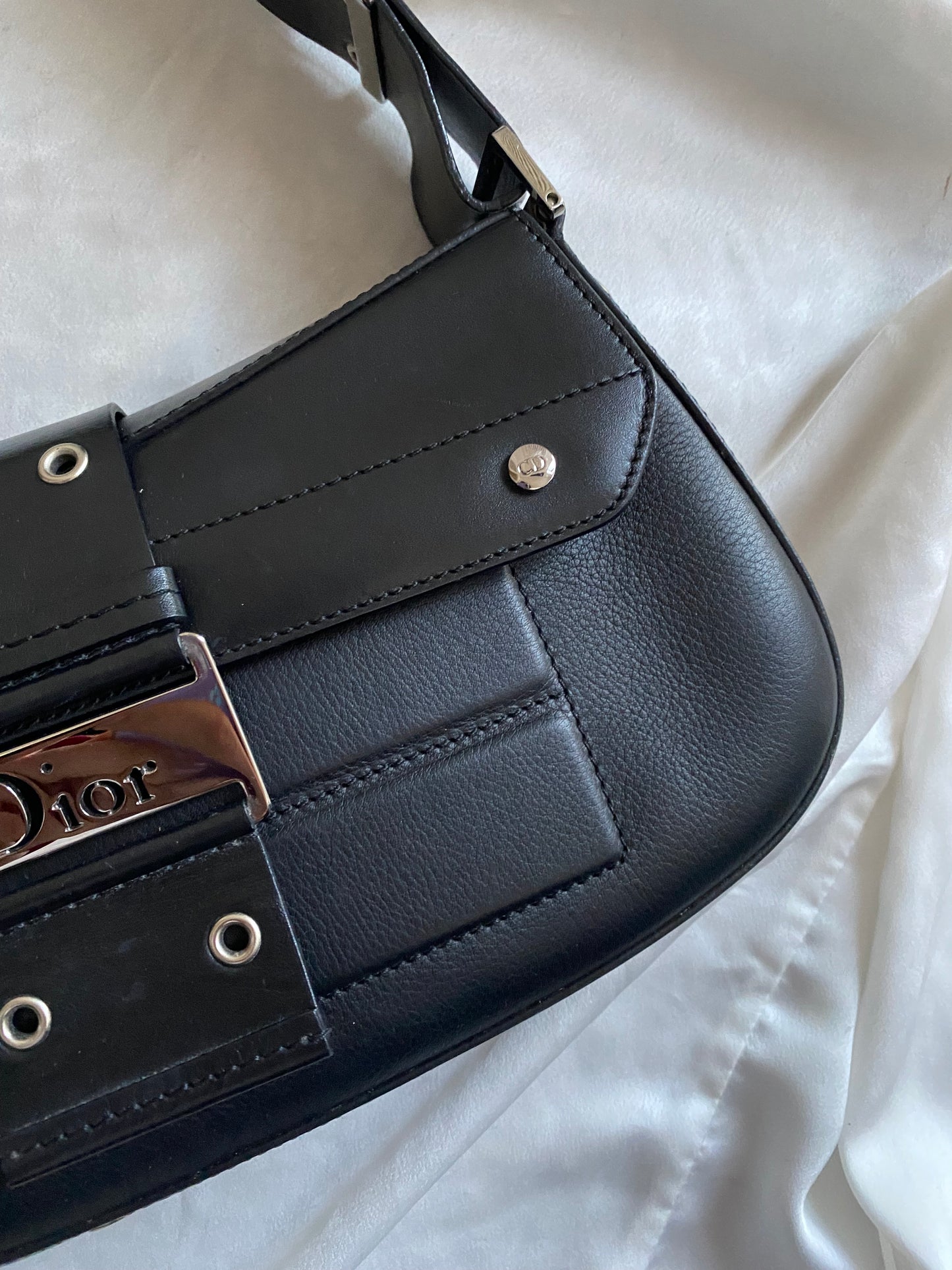 Dior columbus street chic pelle nera