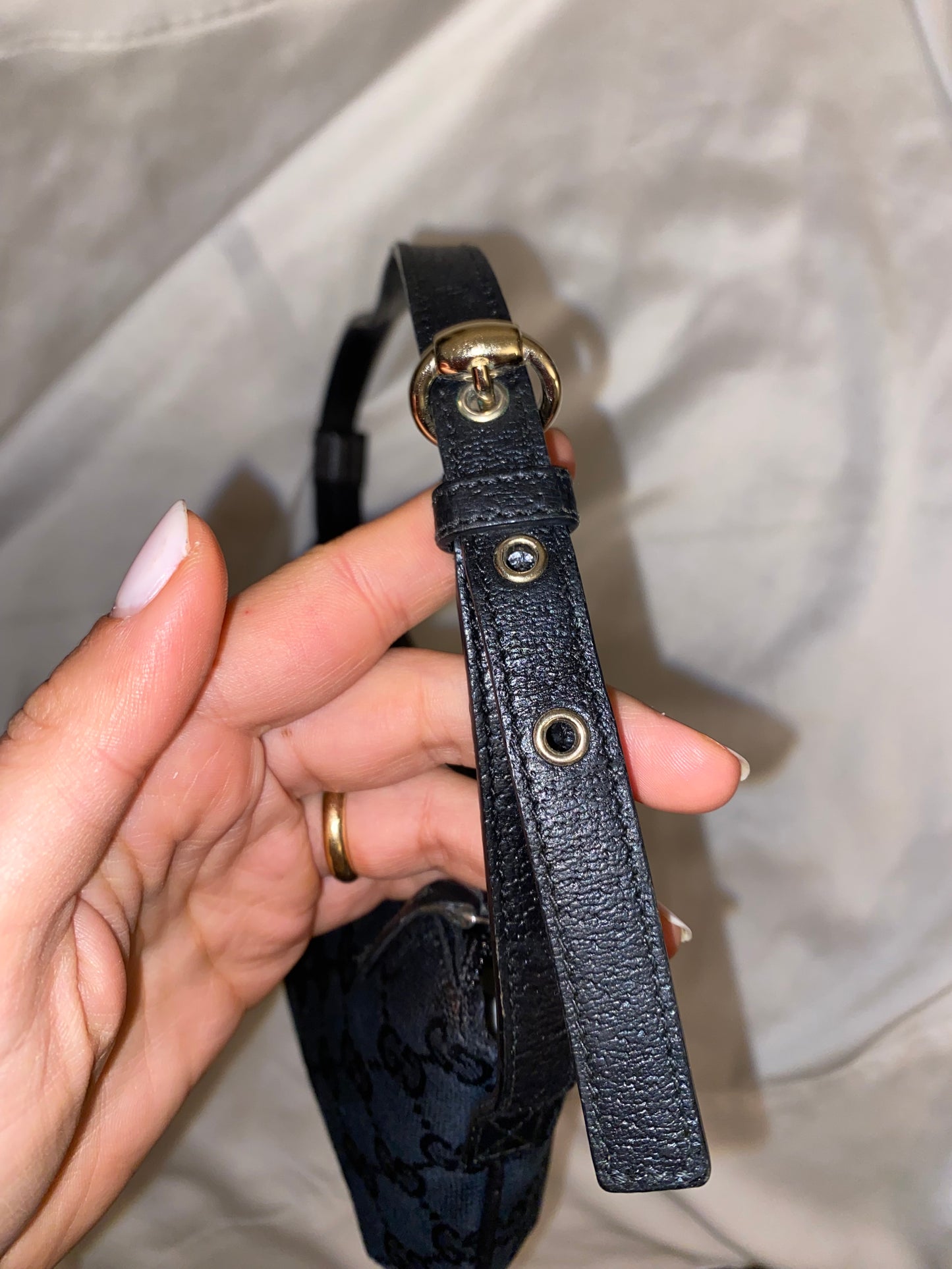 Gucci pretty boat monogram nero