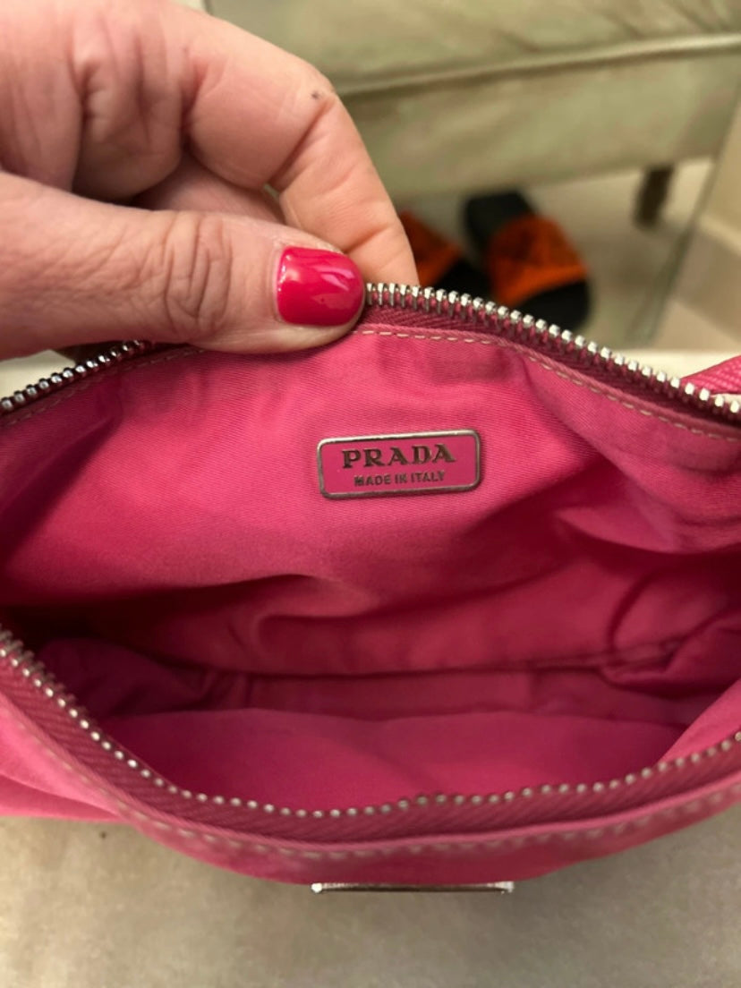 Prada hobo 2002 pink