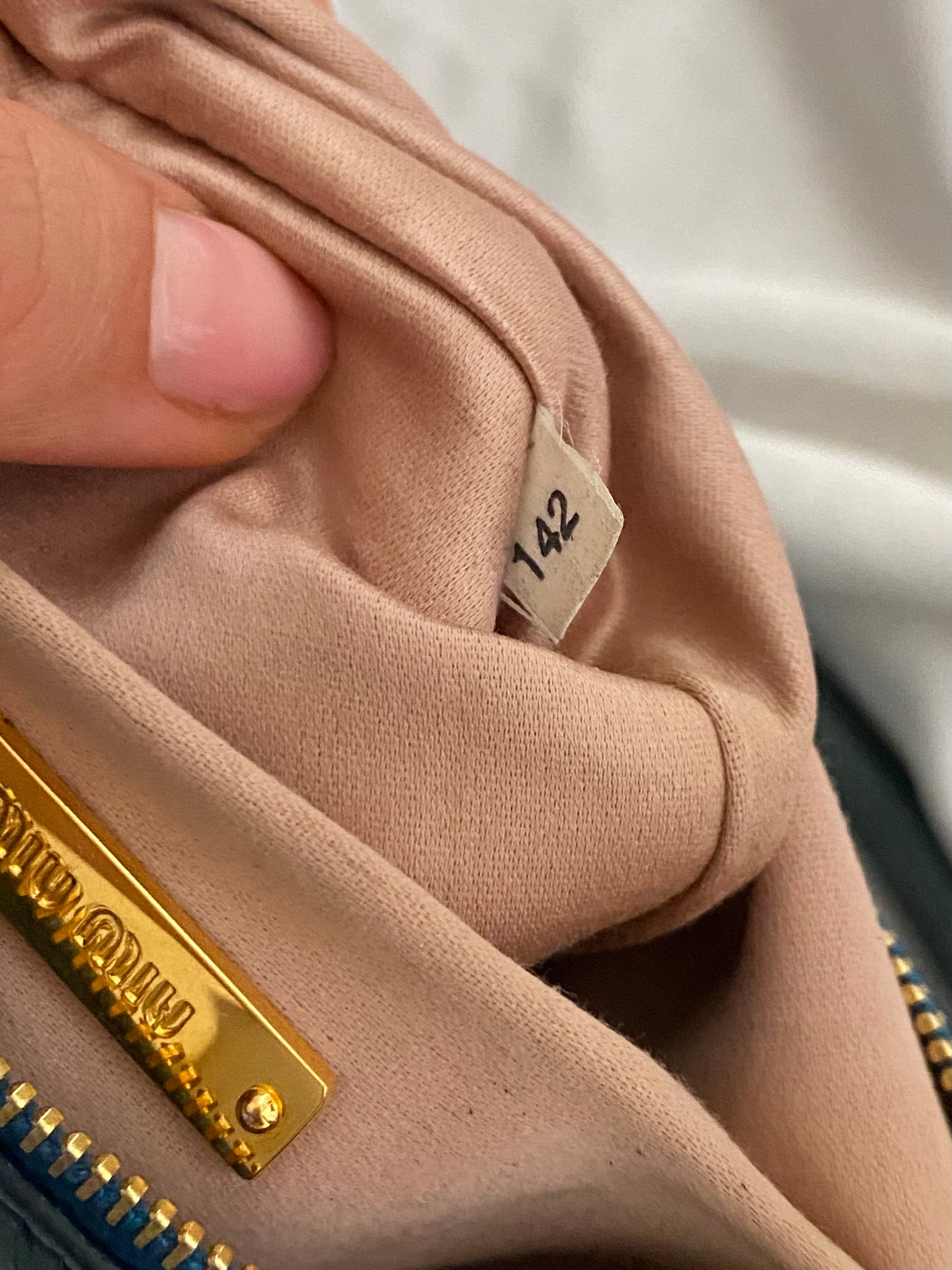 Miu Miu bow bag