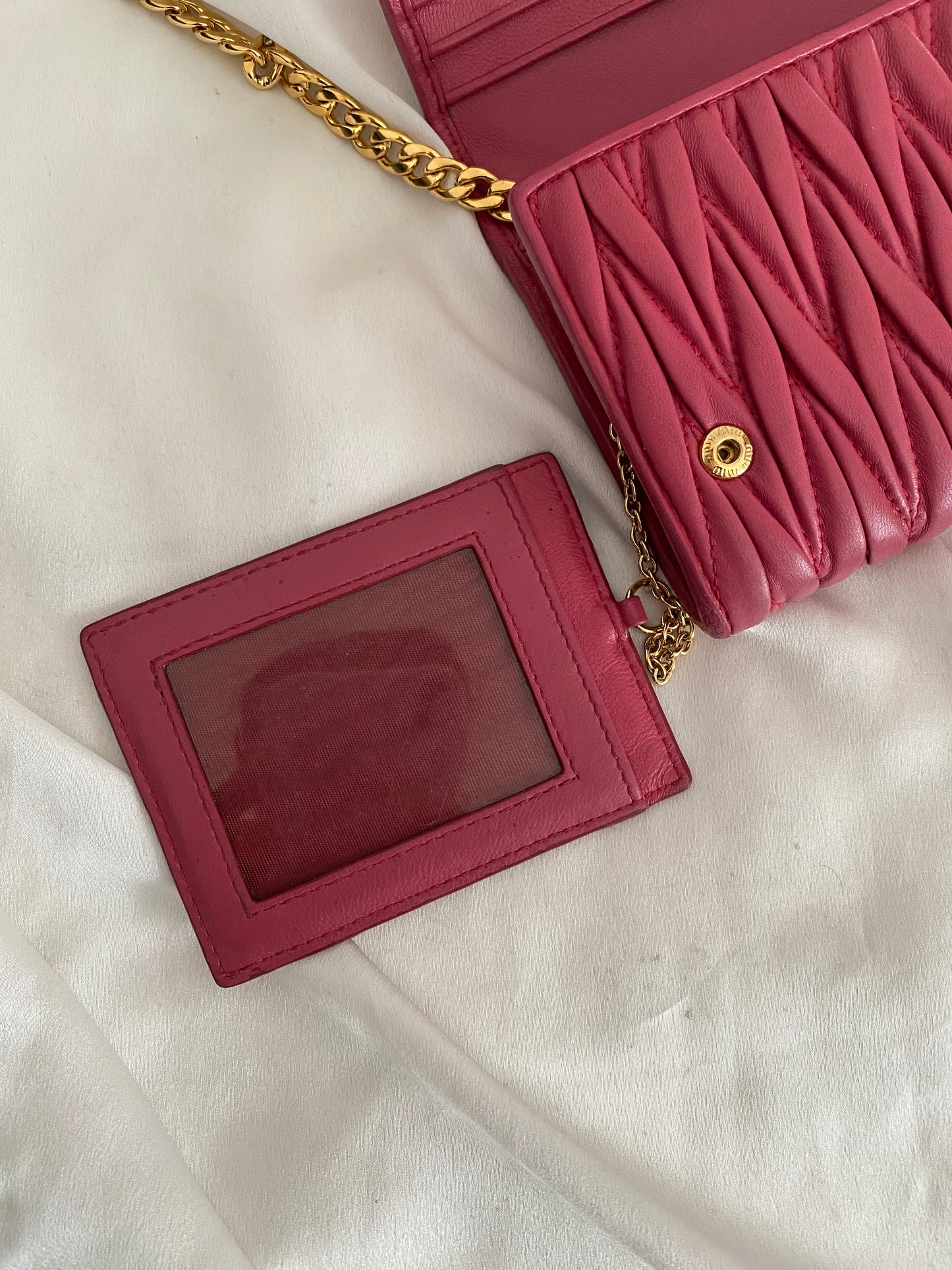Miu miu pochette peonia