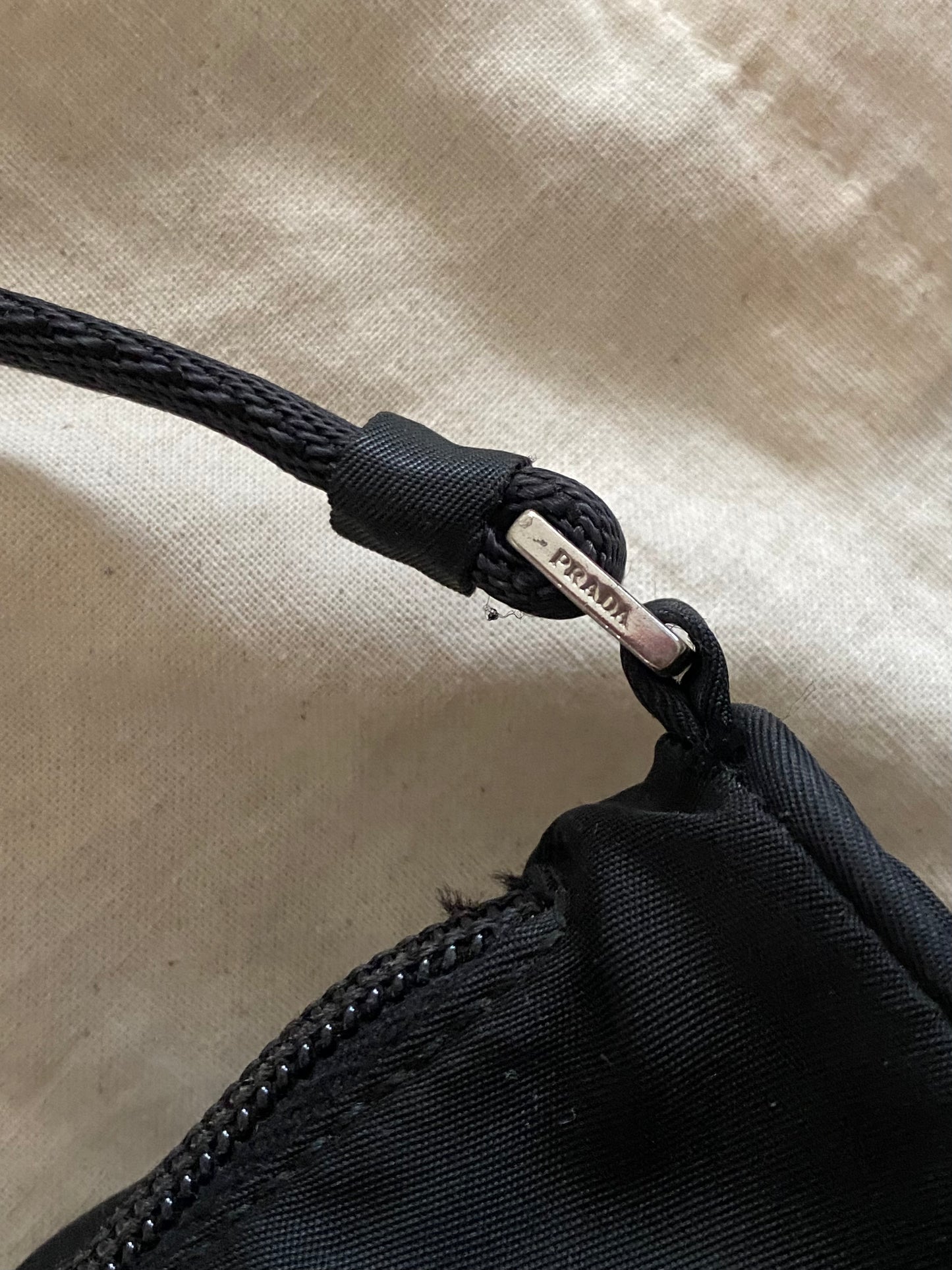 Prada hobo 2002 black