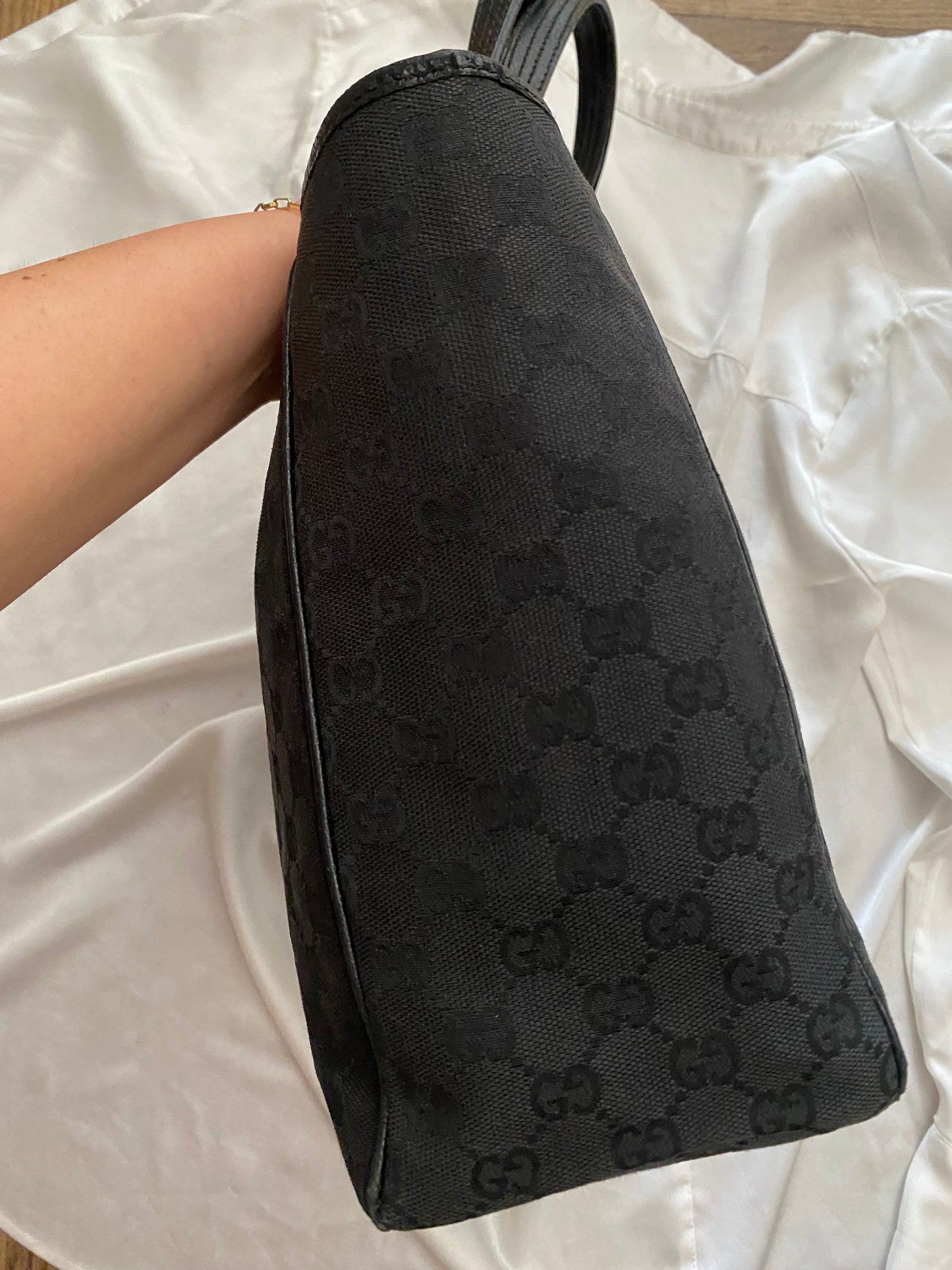 Gucci tote bag monogram nero
