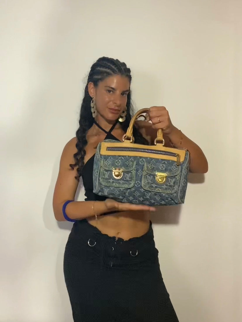 Louis Vuitton Neo Speedy Denim