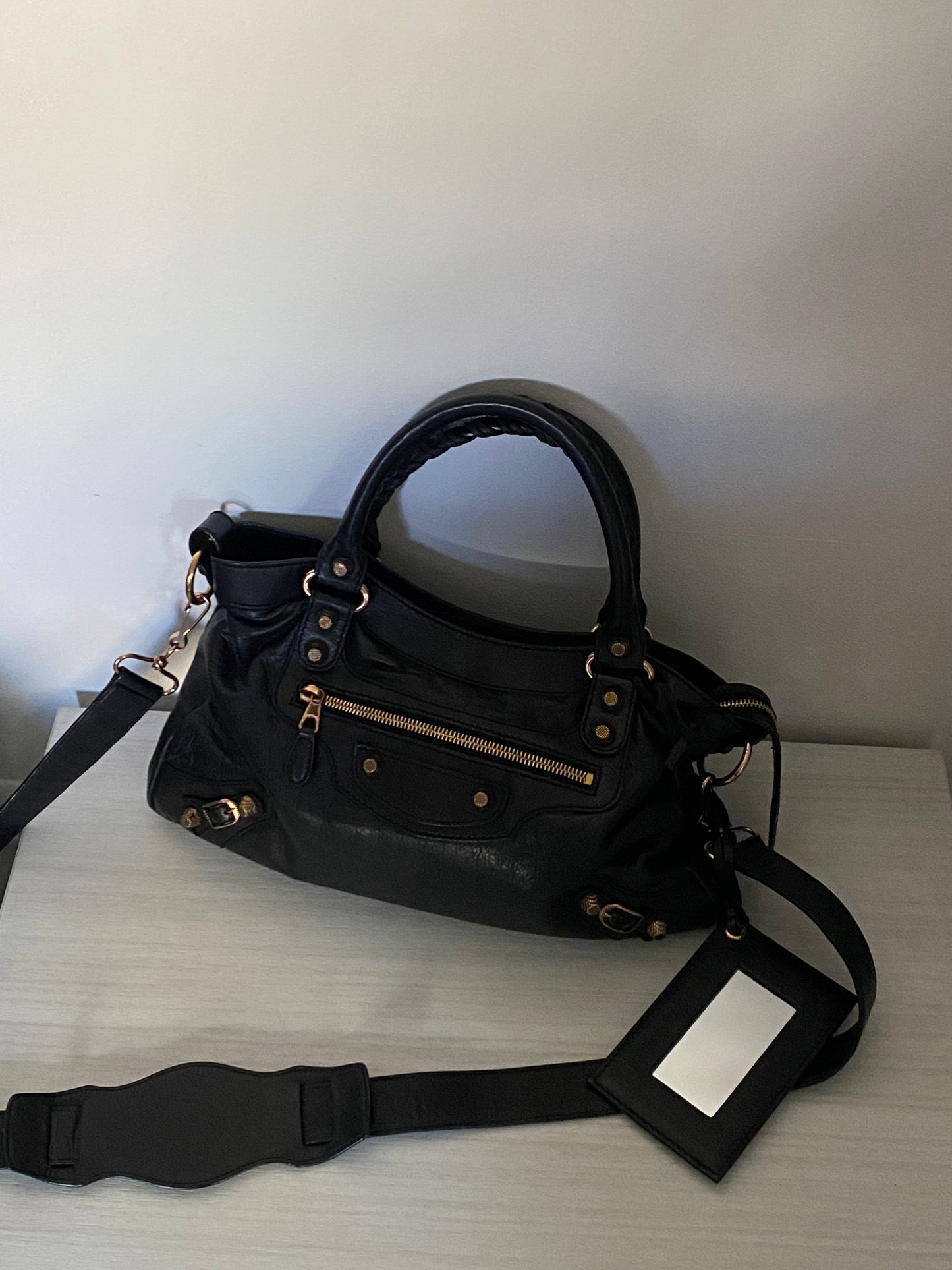 Balenciaga town black
