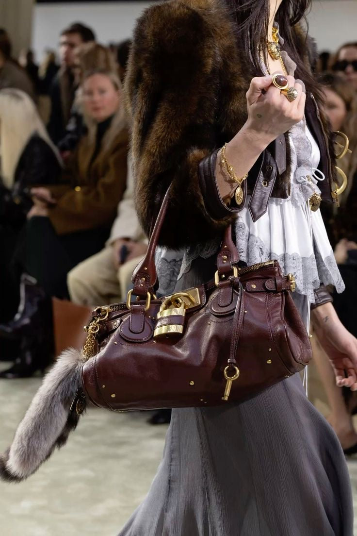 Chloé paddington regular bronze