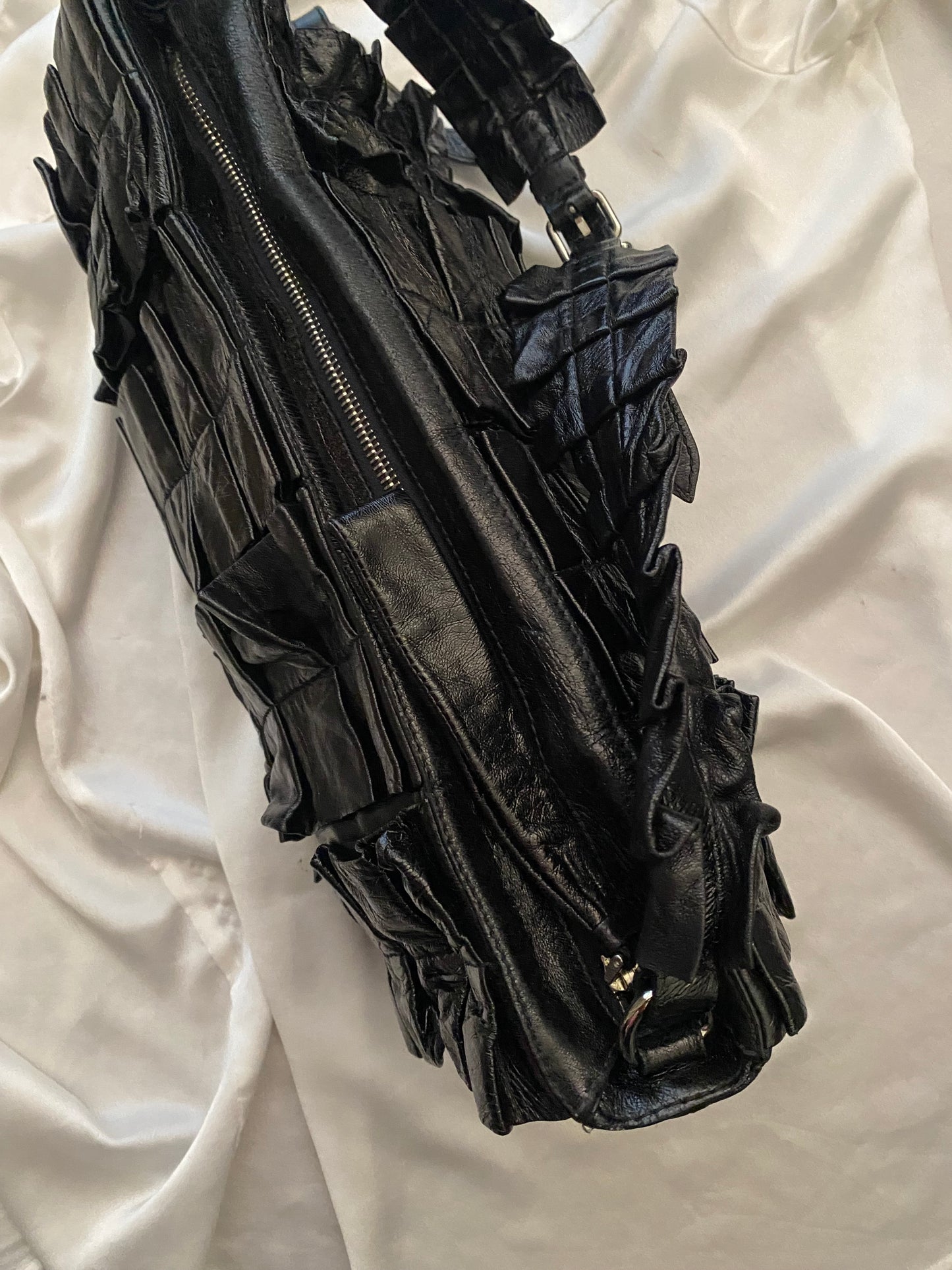 Miu miu wavy black bag