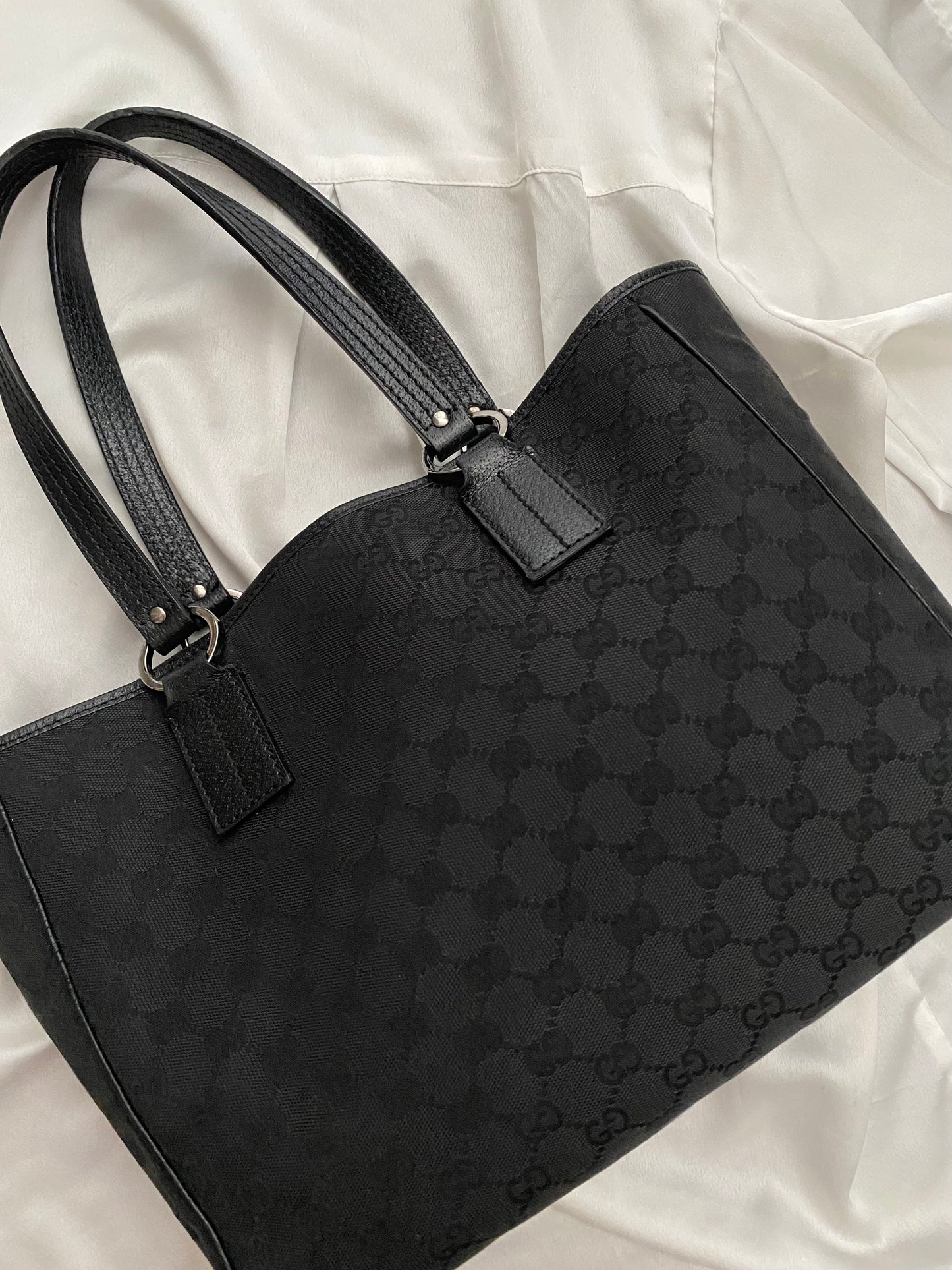 Gucci tote bag monogram nero