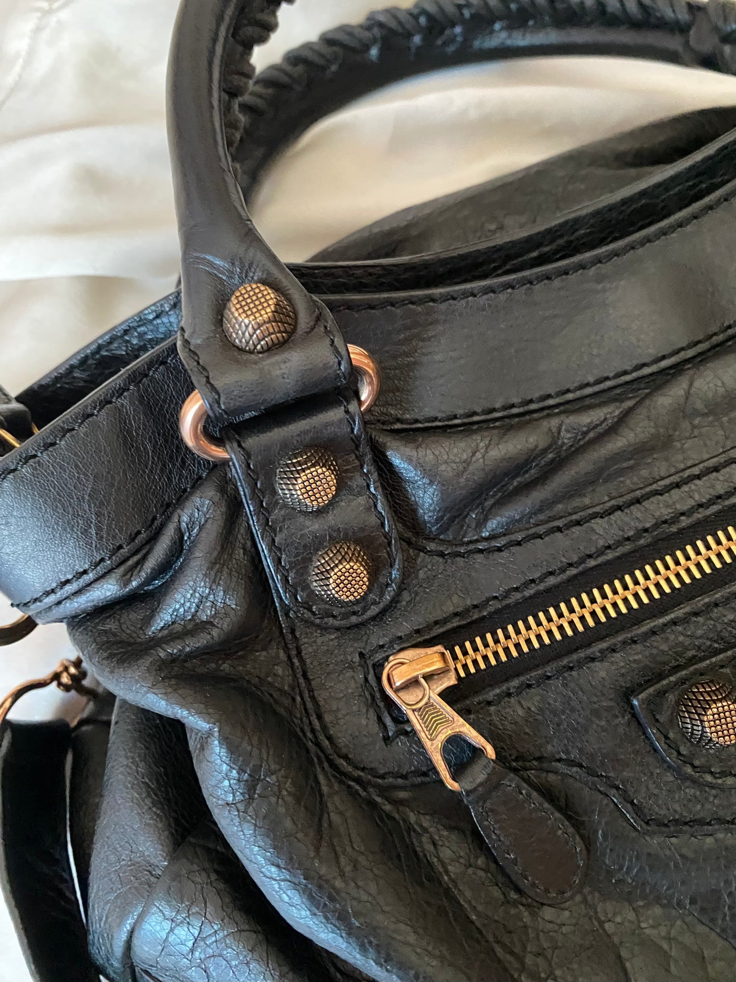 Balenciaga town black