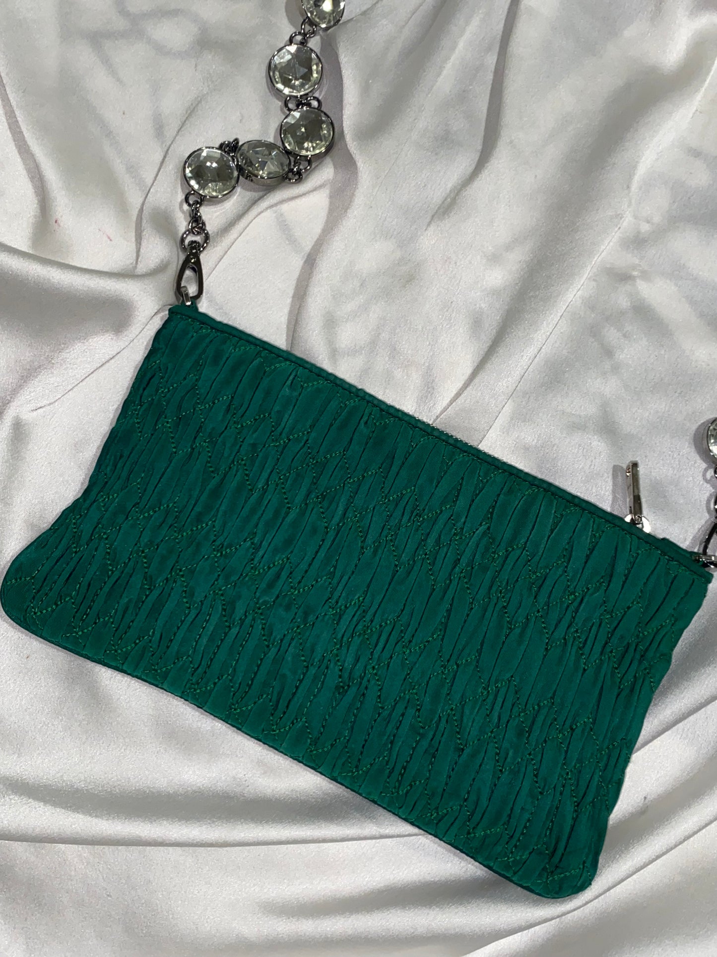 Miu Miu crystal pochette