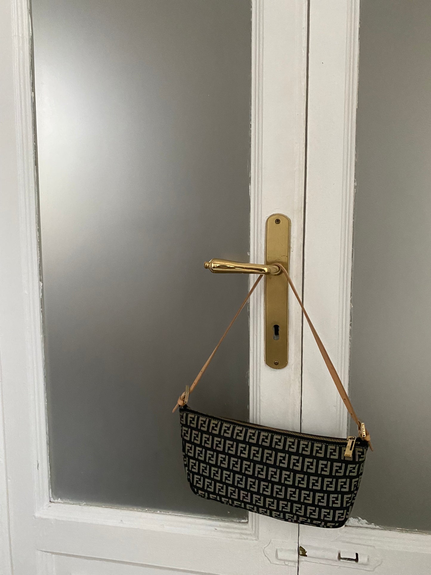 Fendi baguette half moon