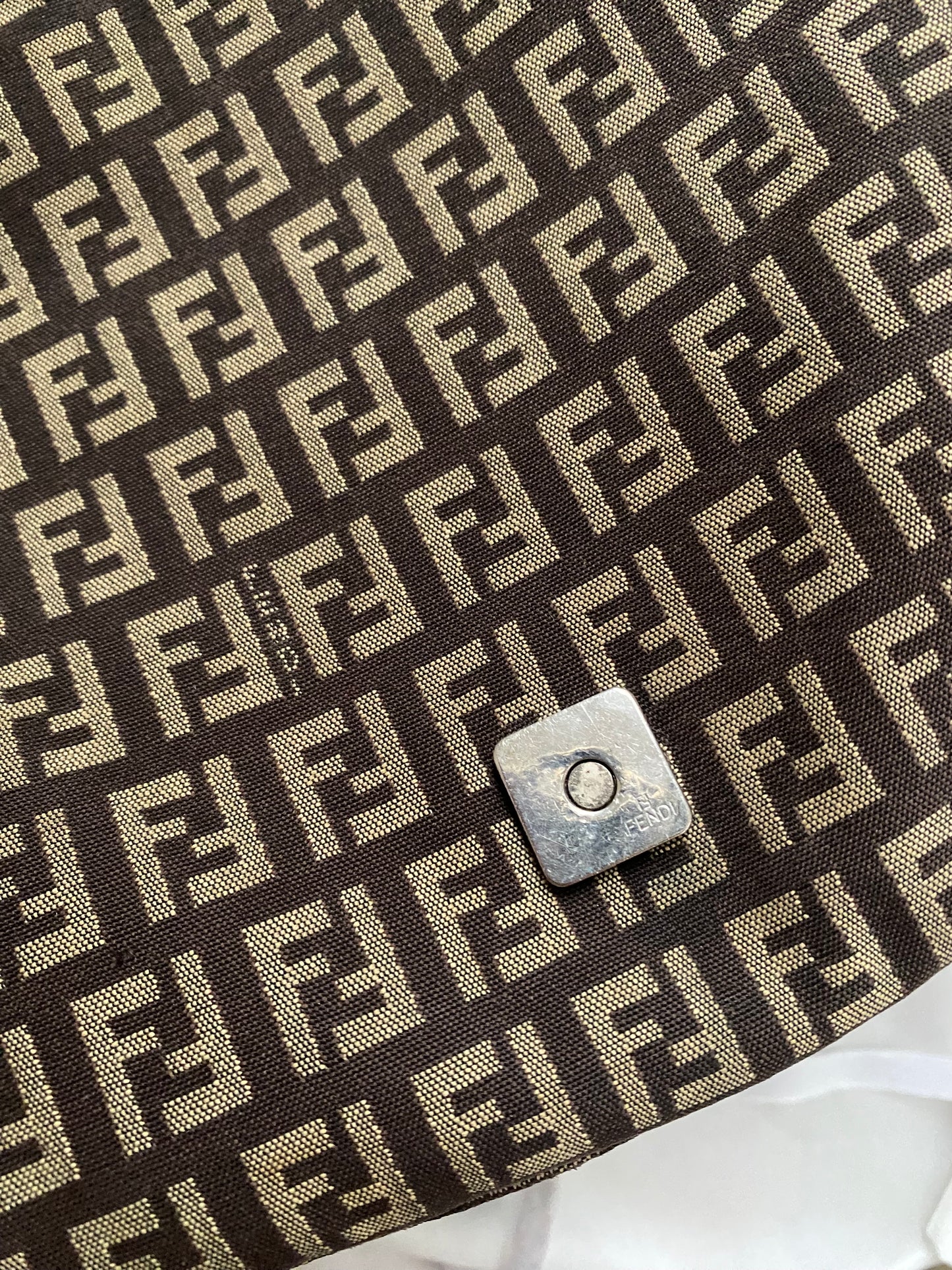 Fendi mamma baguette zucchino brown