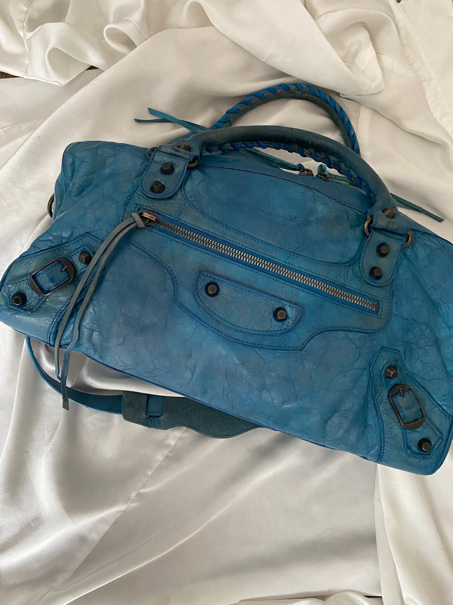 Balenciaga twiggy sky blue
