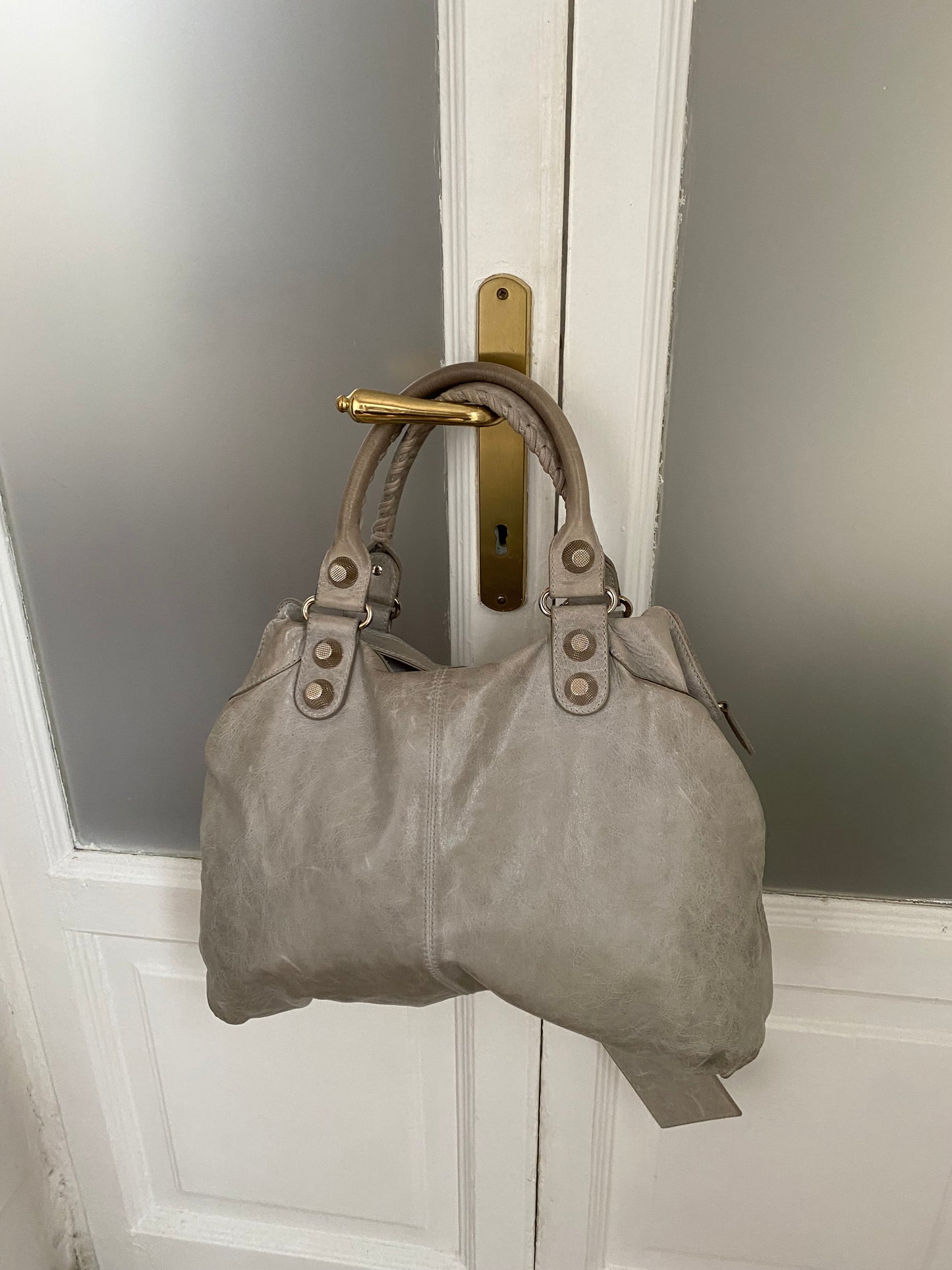 Balenciaga the brief grey
