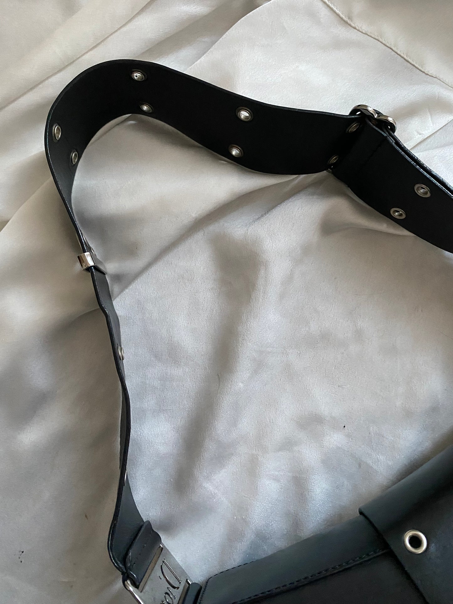 Dior columbus street chic pelle nera
