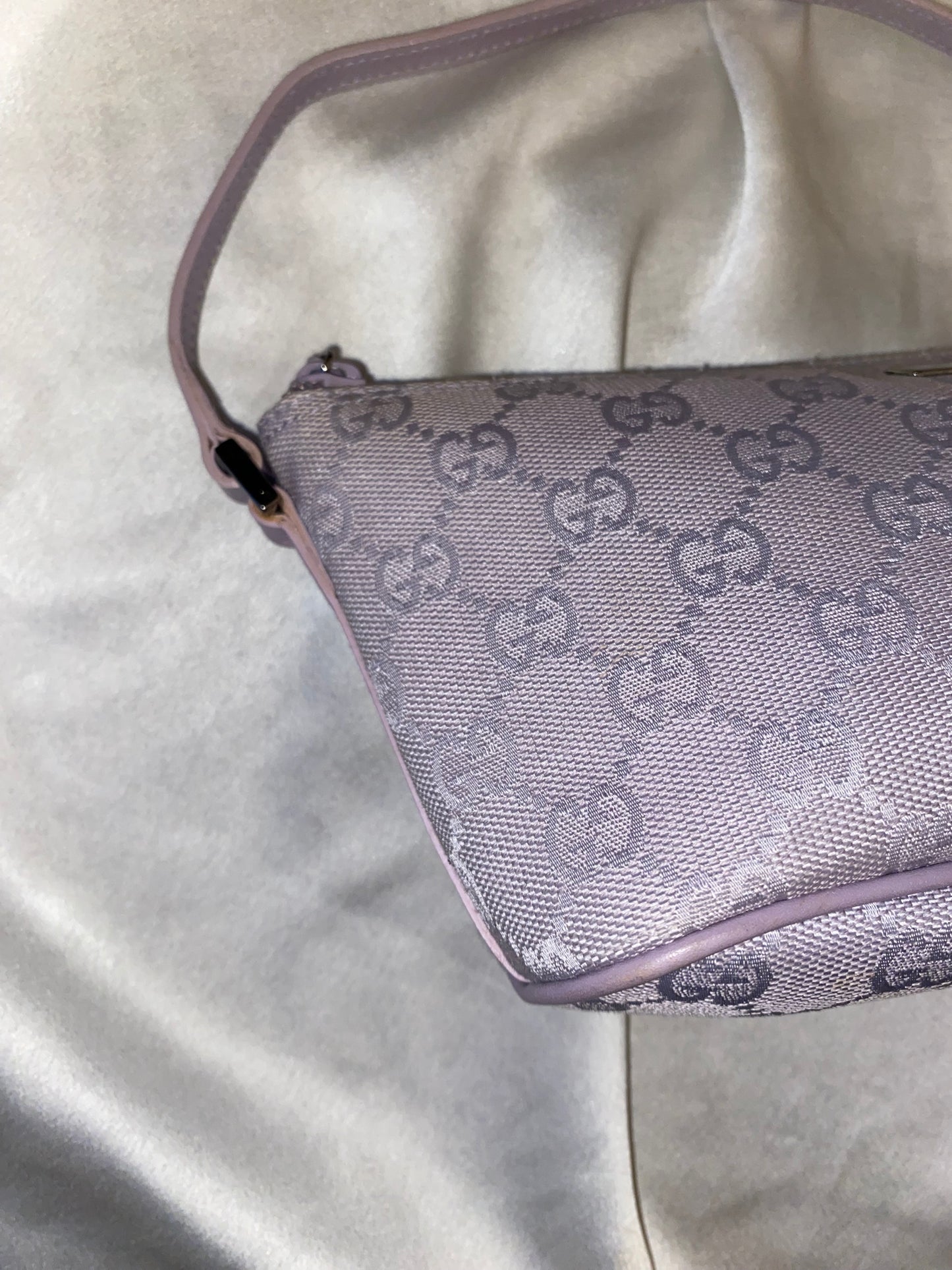 Gucci boat baguette lilla