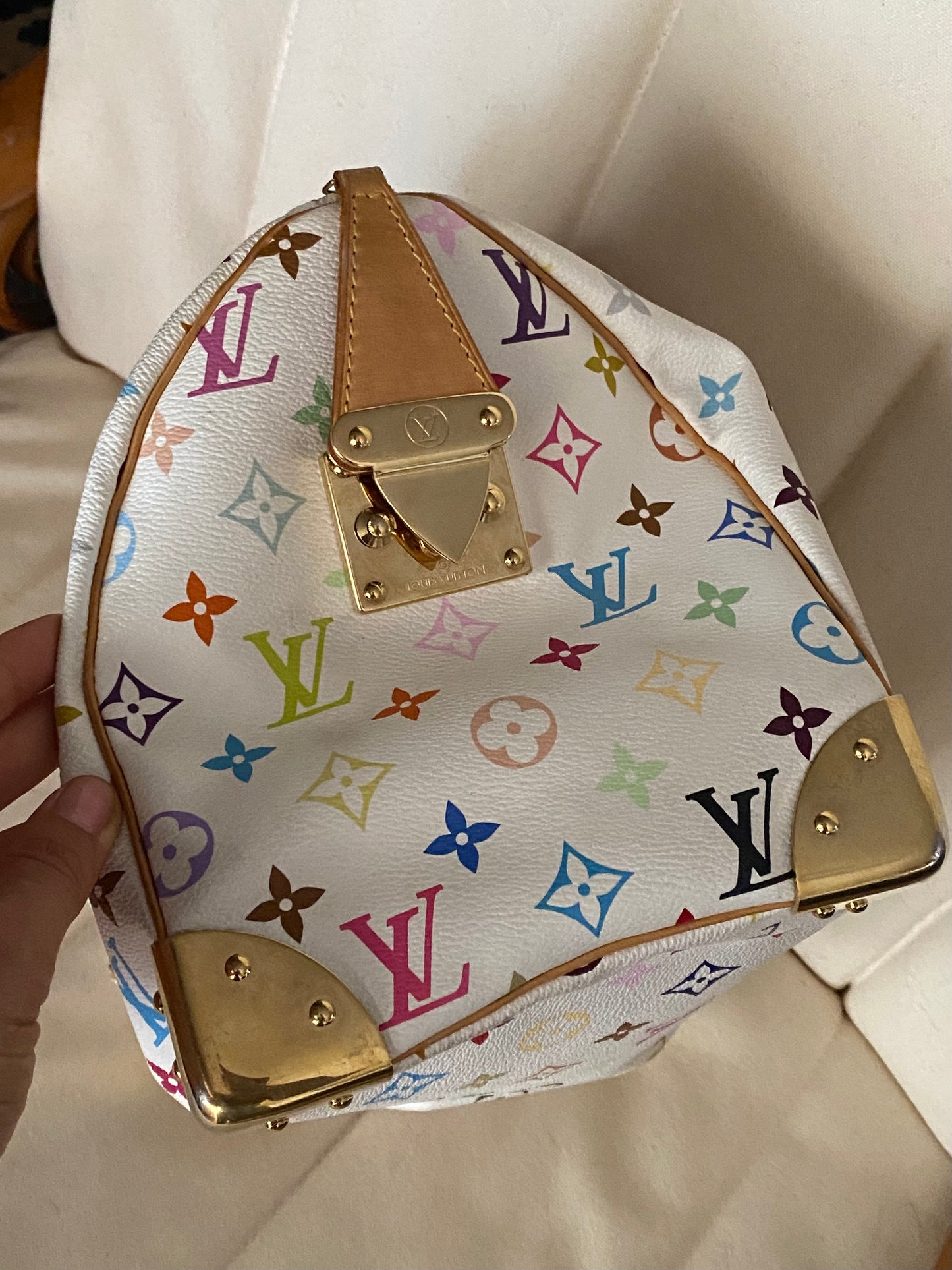 Louis Vuitton multicolor speedy 30 edizione limitata Takashi Murakami