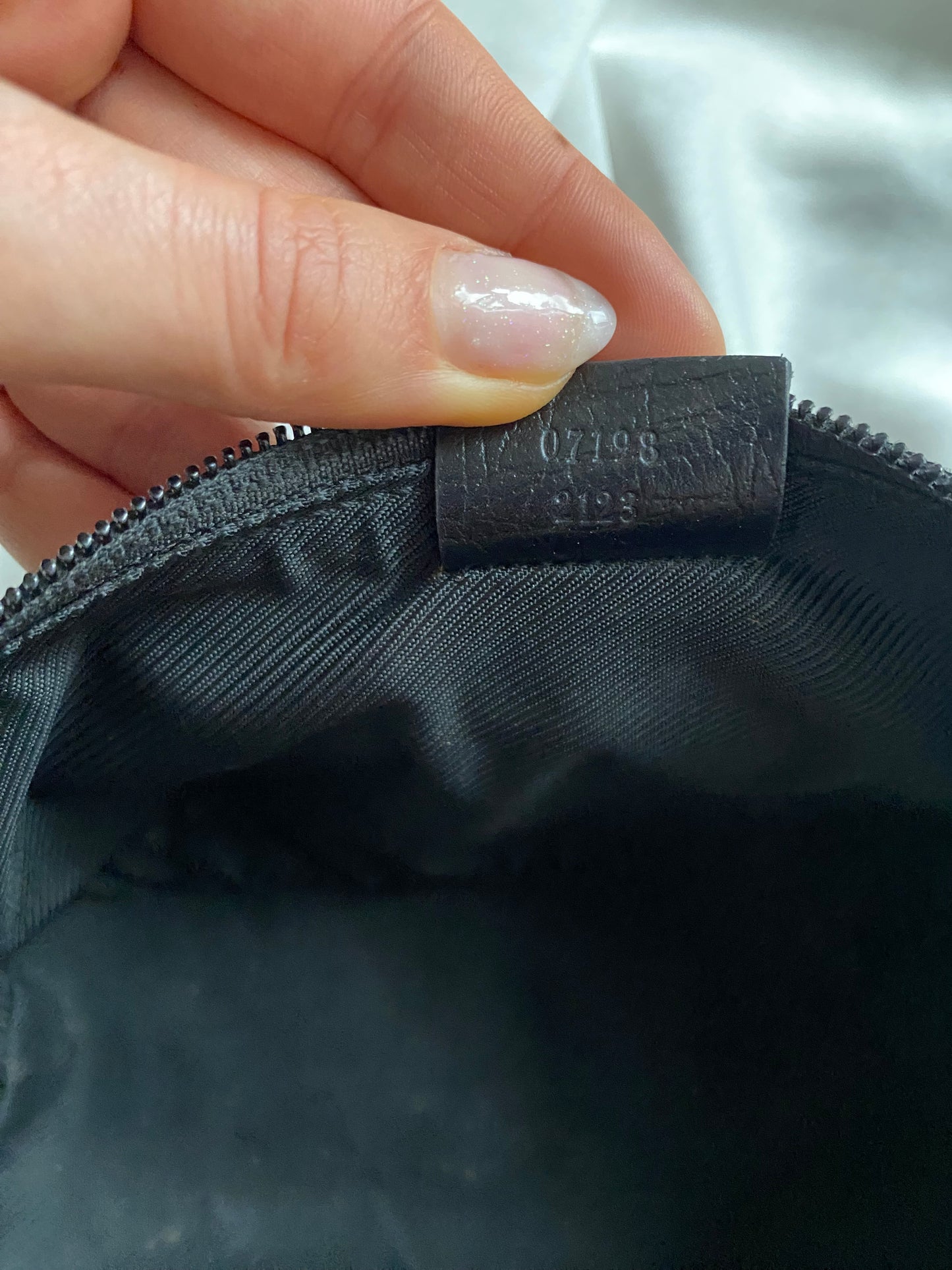Gucci boat monogram nero