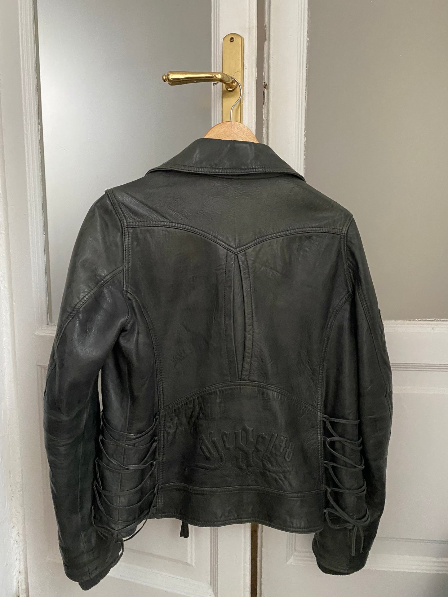 Diesel Corset Leather Jacket