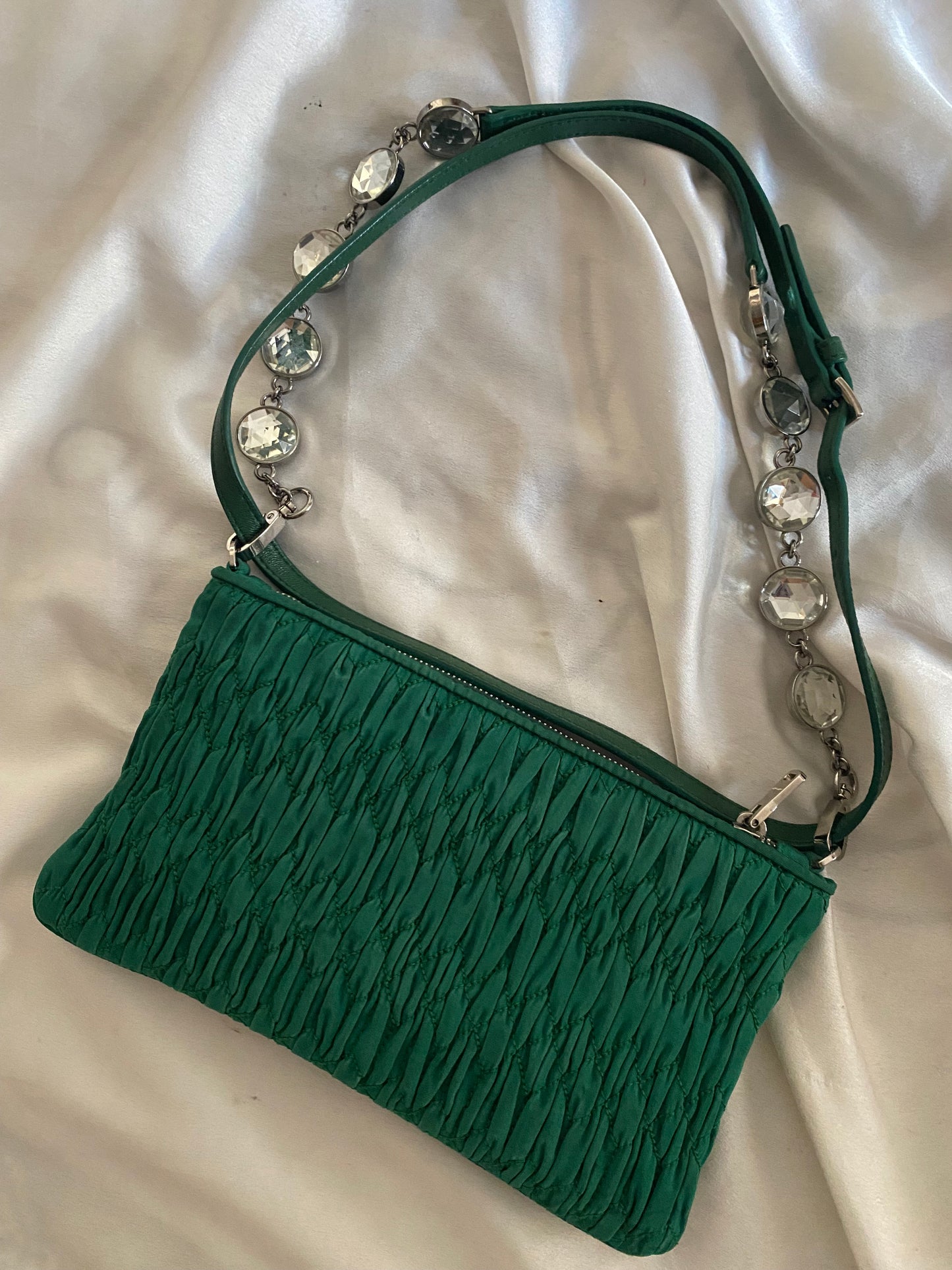 Miu Miu crystal pochette