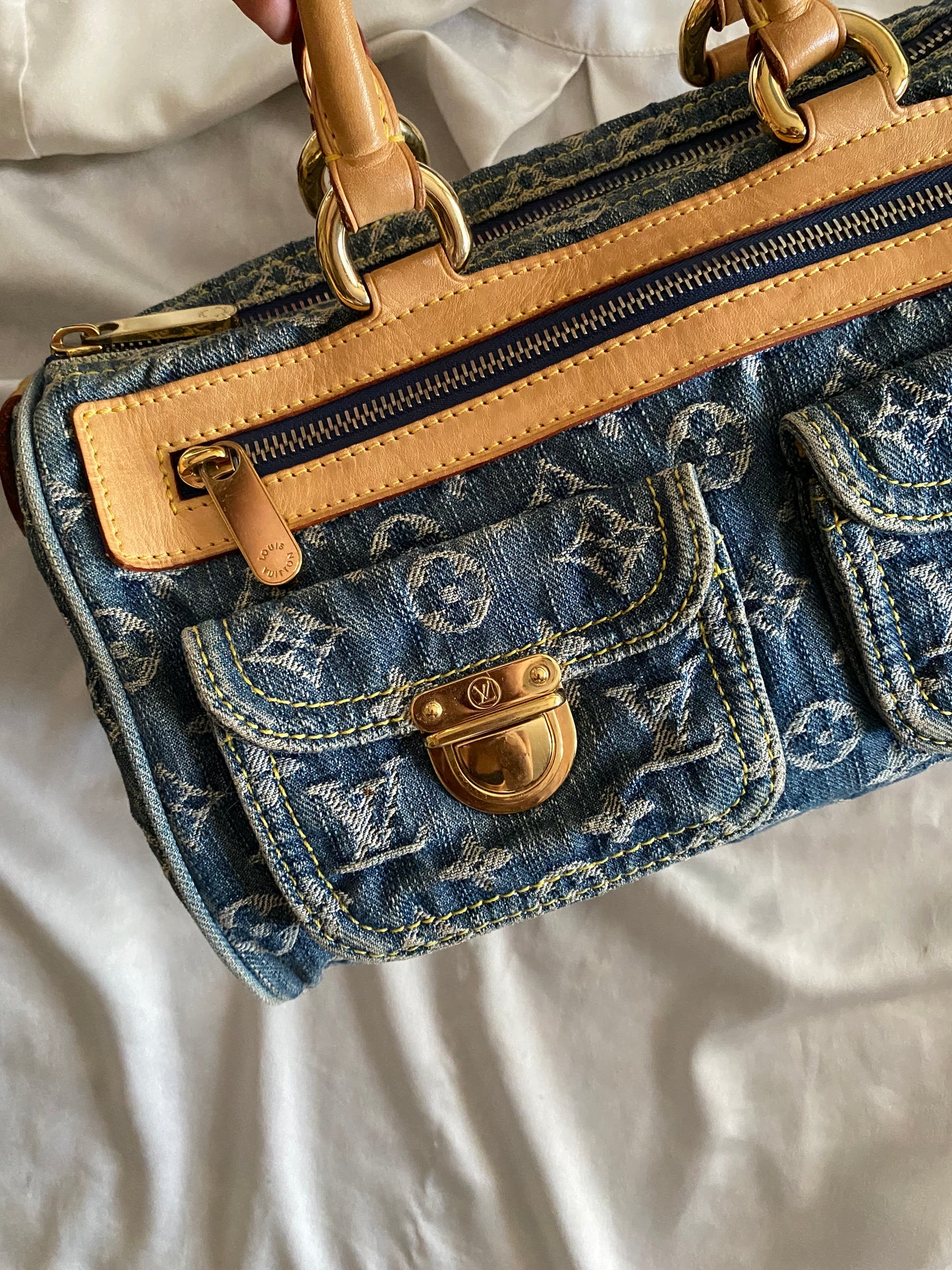 Louis Vuitton Neo Speedy Denim