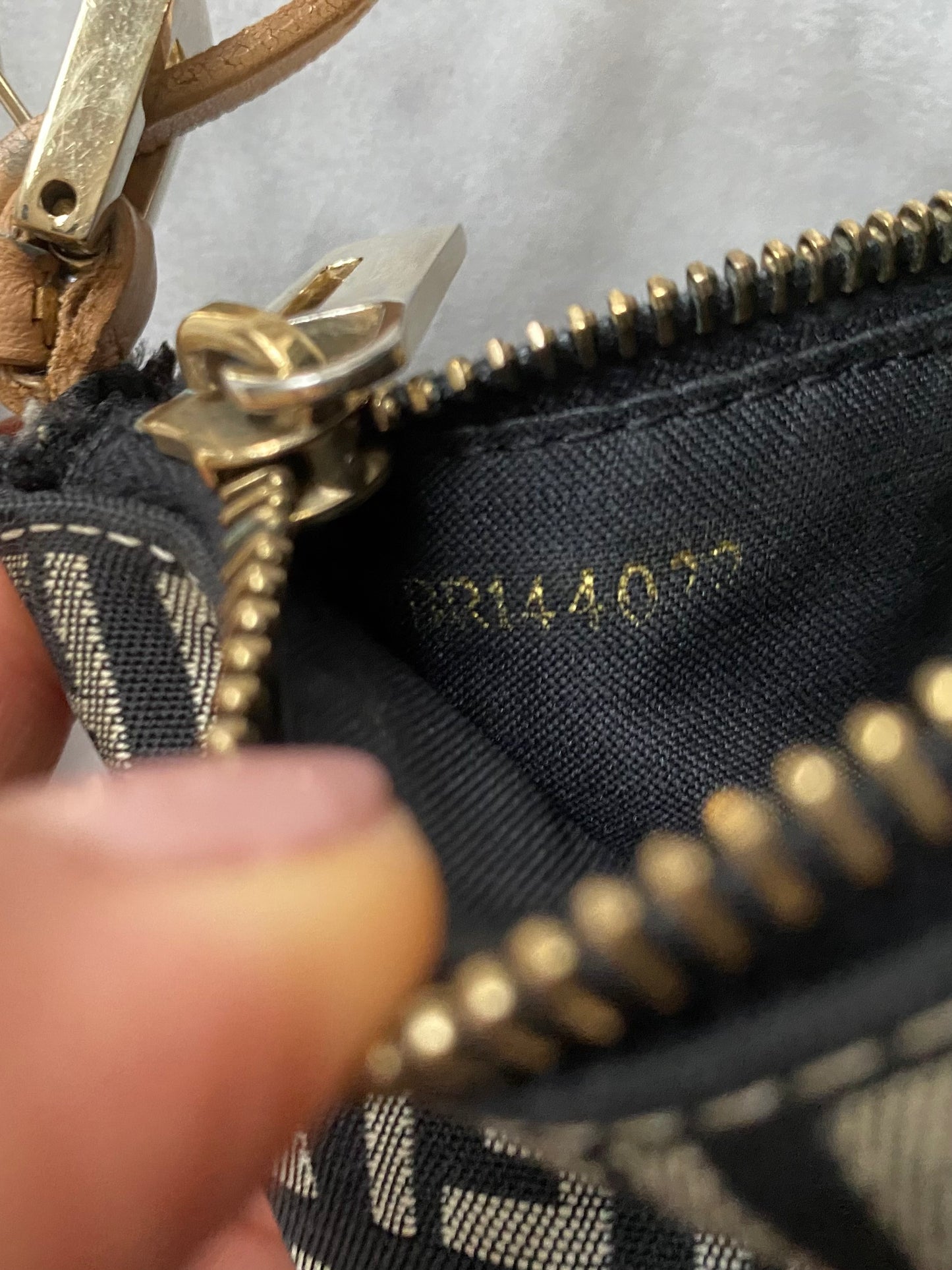 Fendi baguette half moon