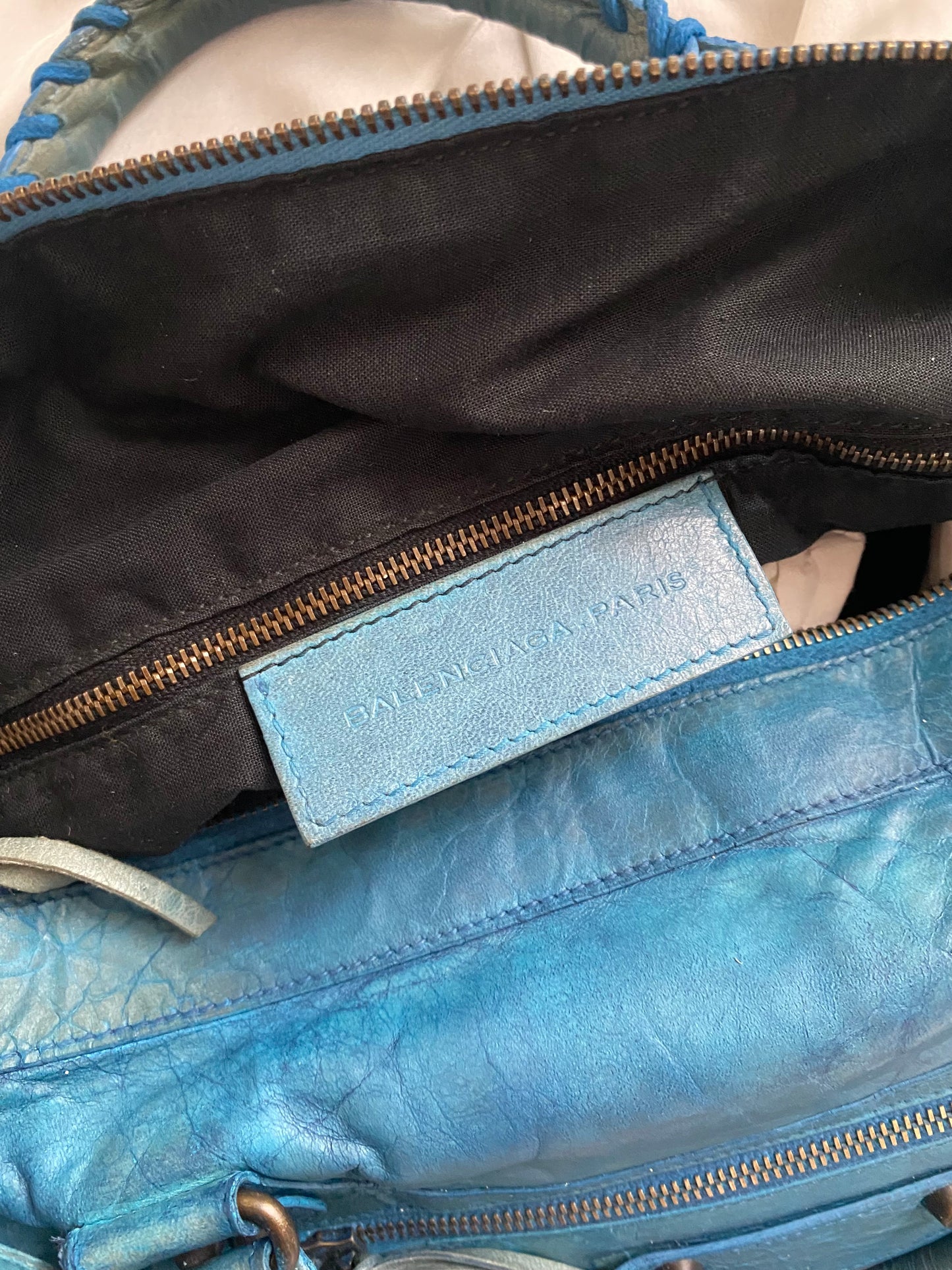 Balenciaga twiggy sky blue